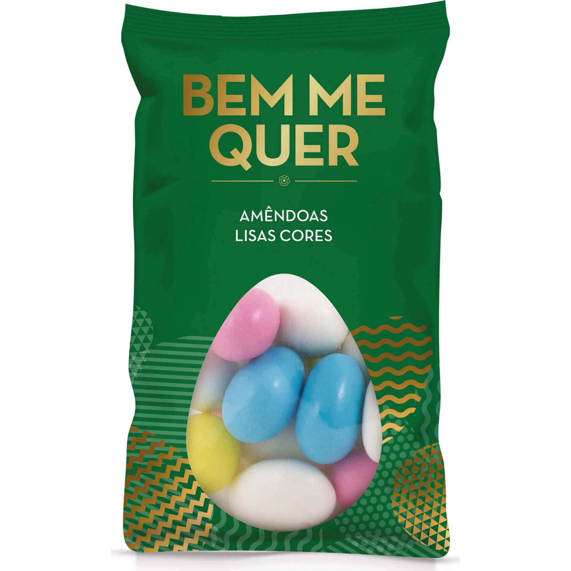 Am&ecirc;ndoas Lisas Cores Bem Me Quer