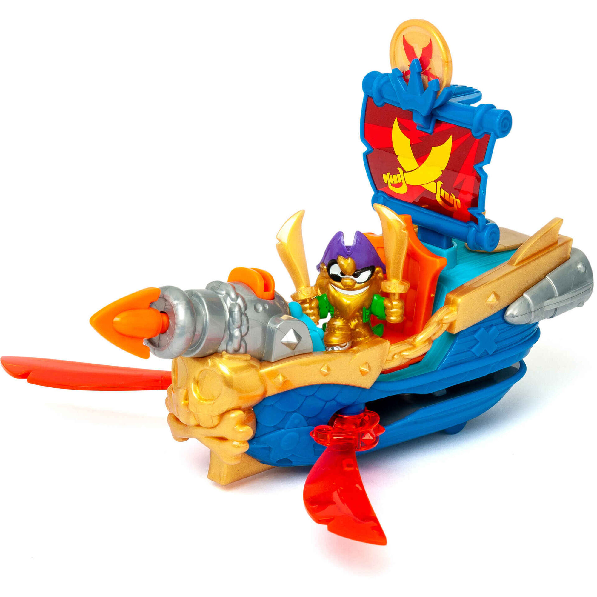 Piratix - Figura Skull Blade com Navio Pirata