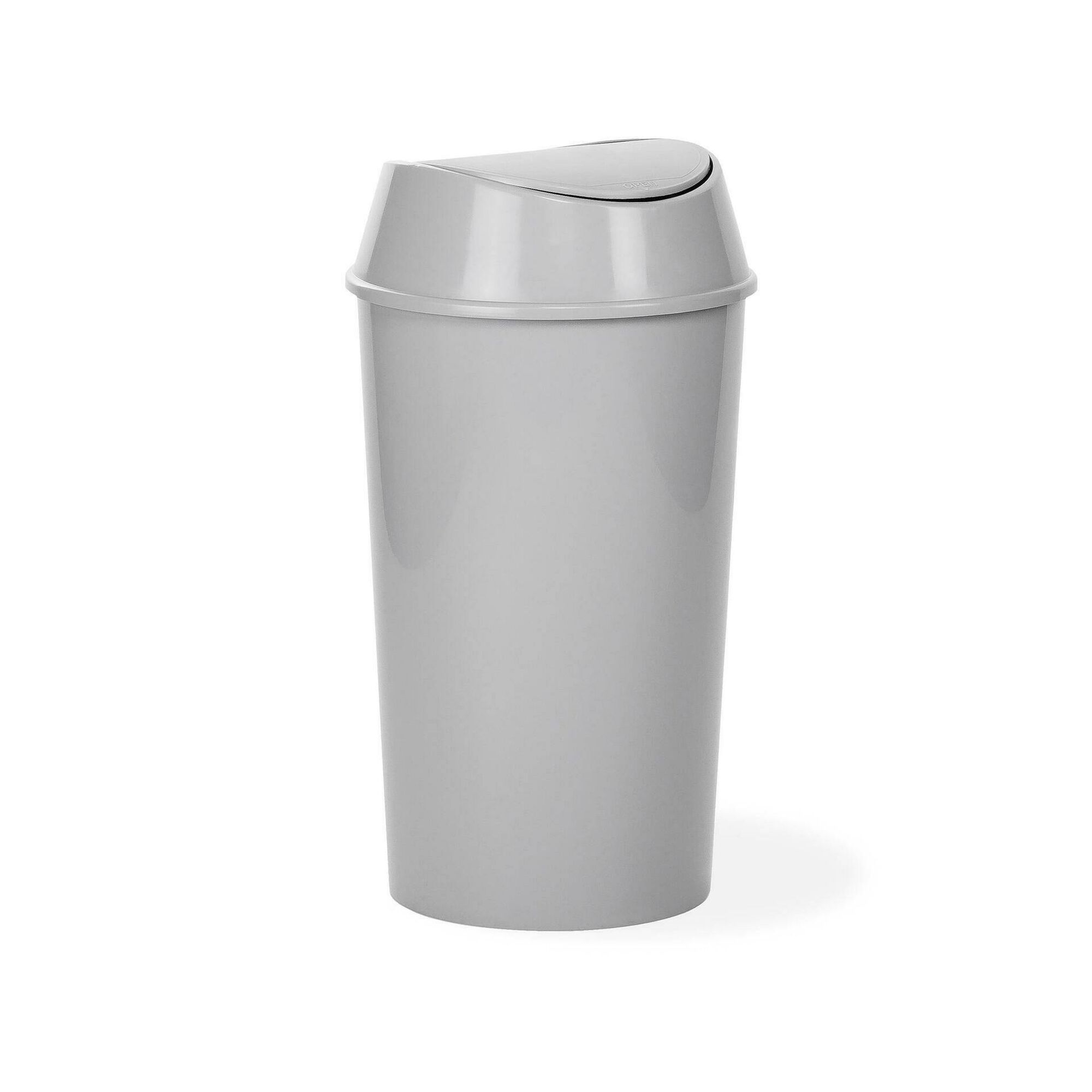 Balde Lixo Plástico 50L Cinza