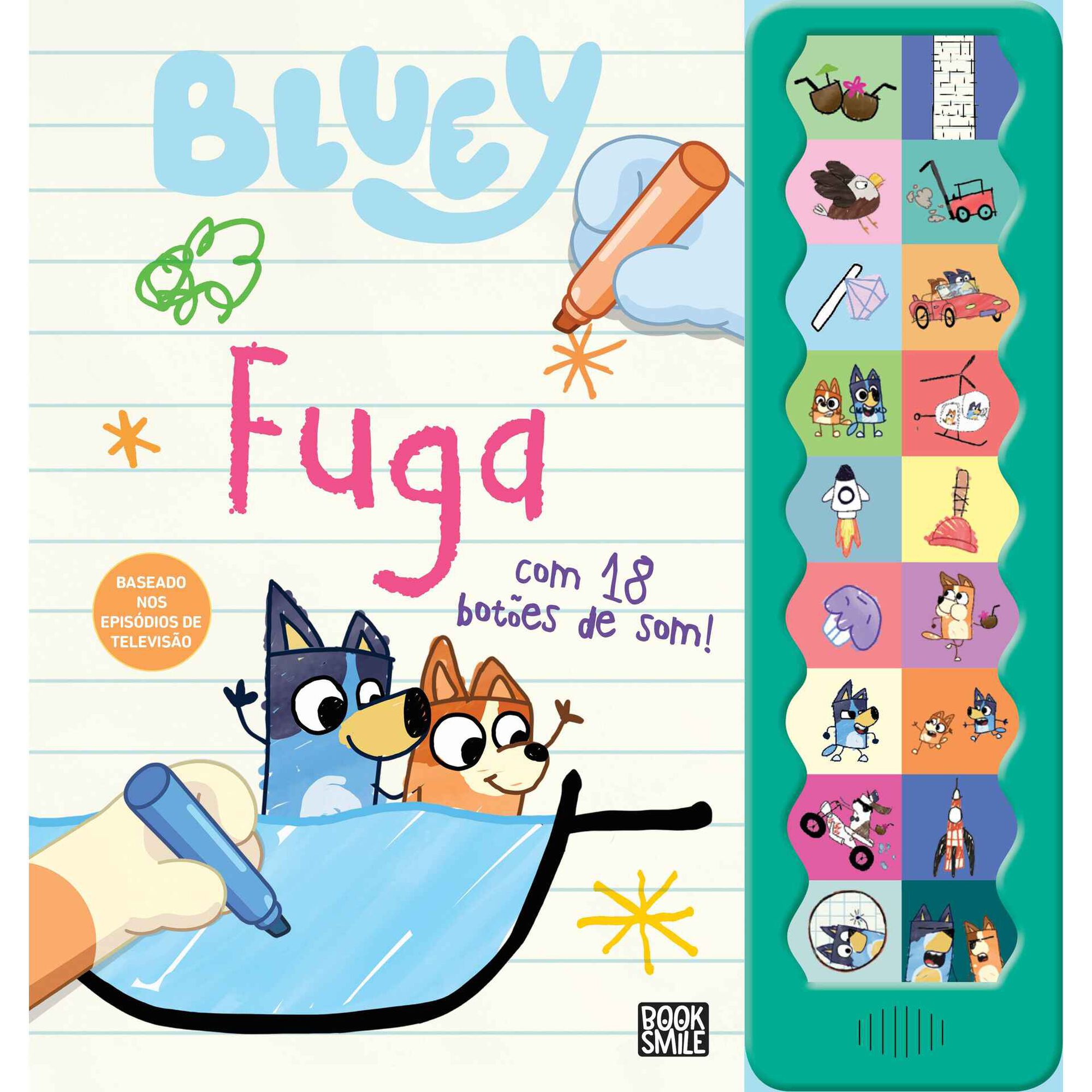 Bluey: Fuga (Livro de Sons)