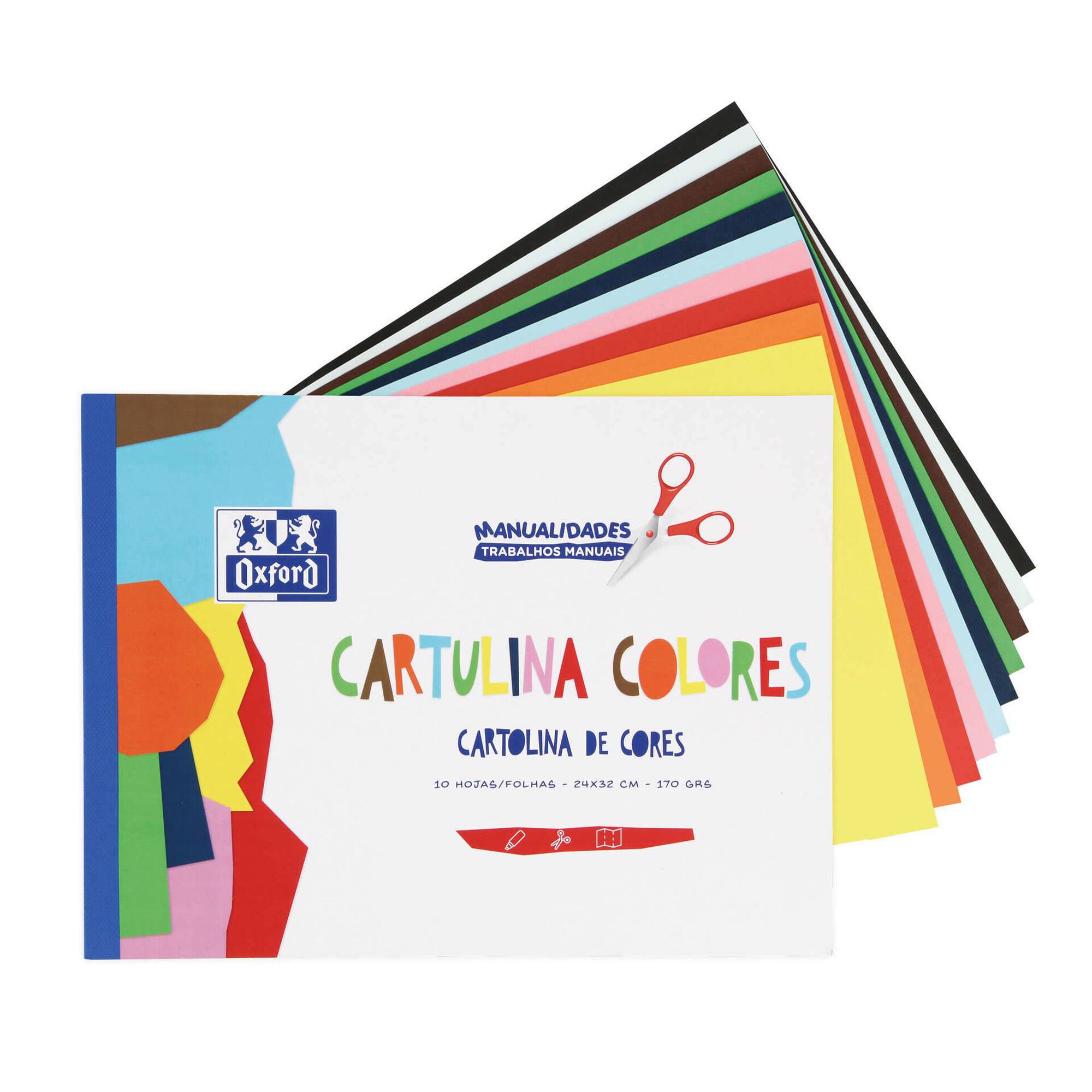 Bloco de Cartolinas A4 (várias cores)