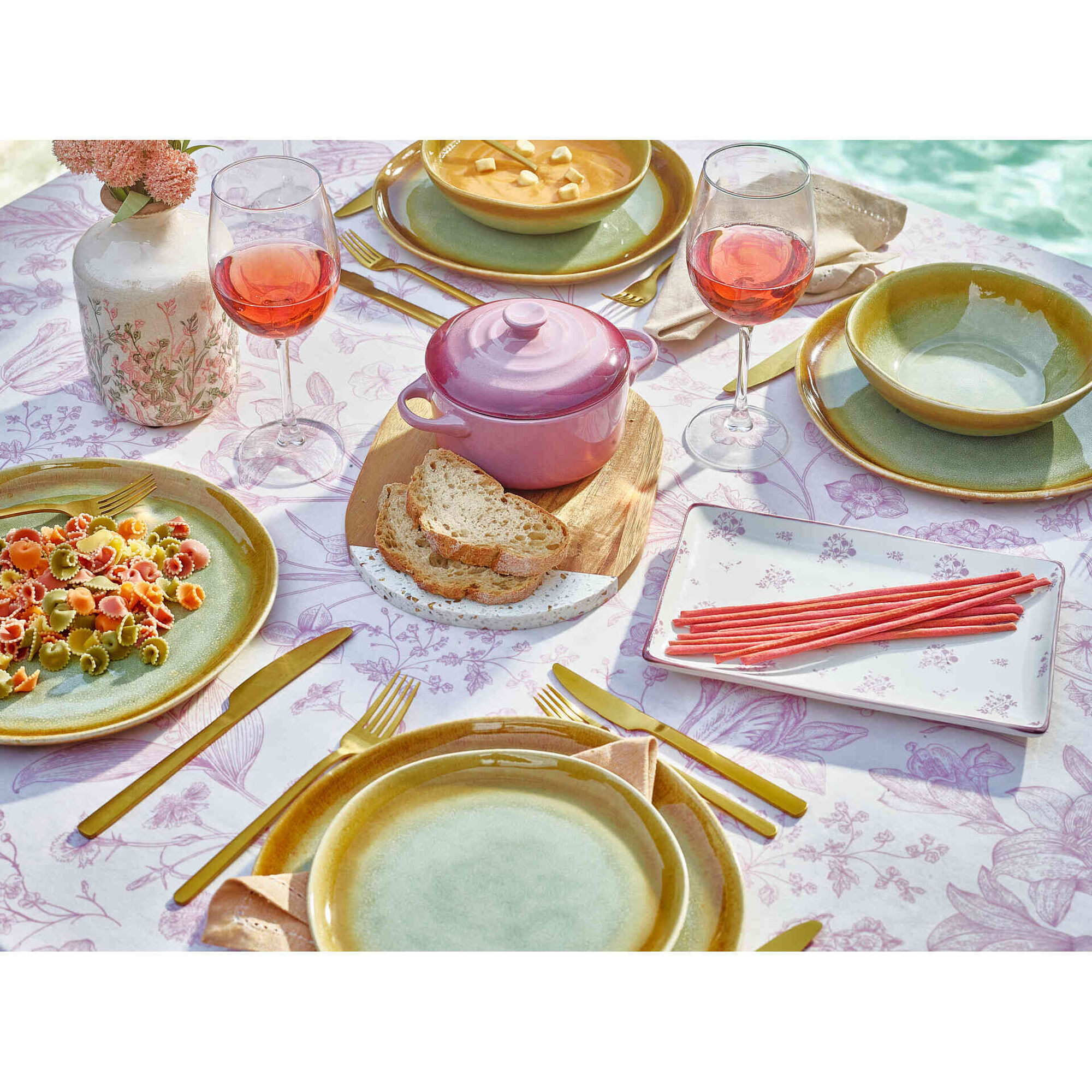 Prato Sopa Grés Redondo 18,8cm Tomar