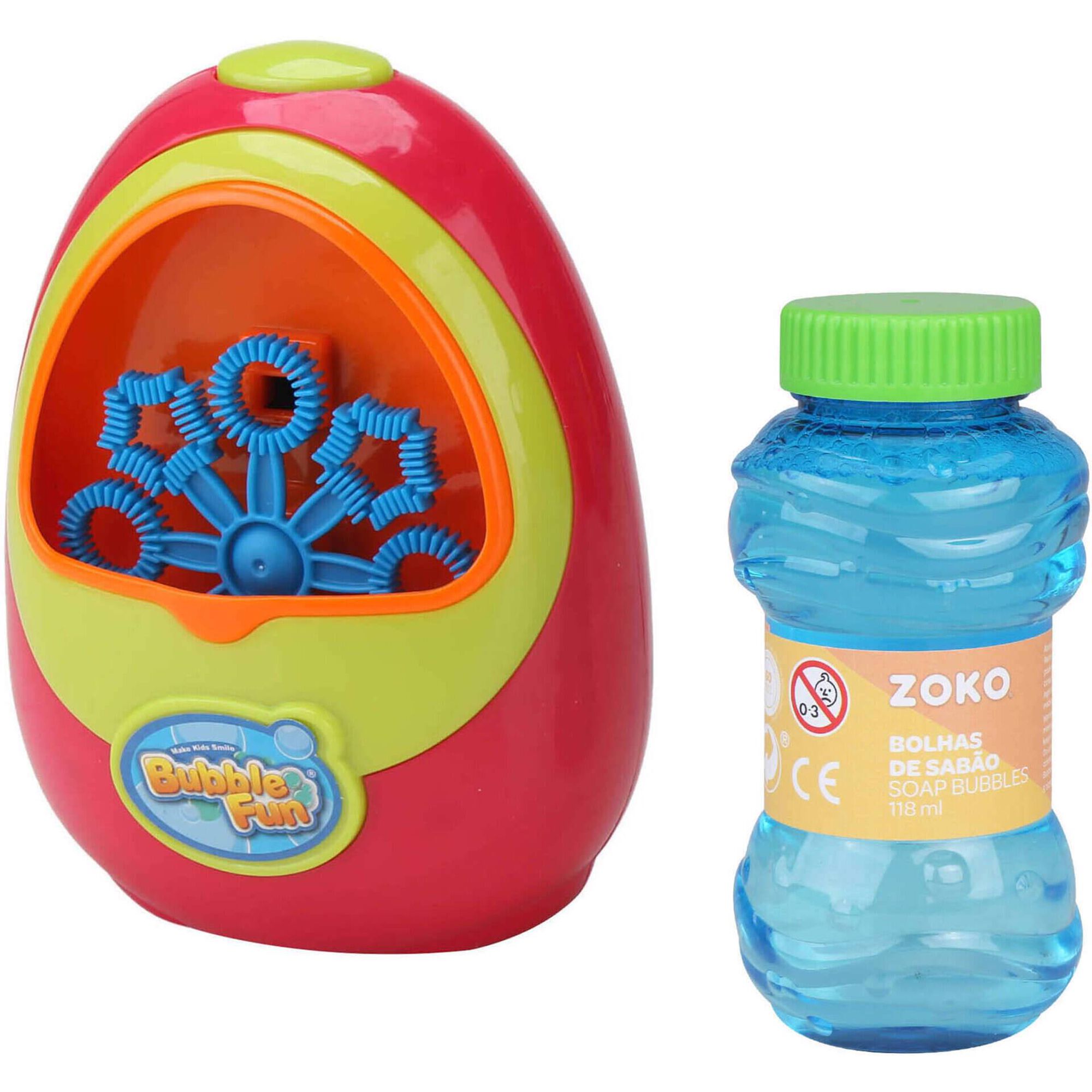 Zoko - M&aacute;quina de Bolinhas de Sab&atilde;o