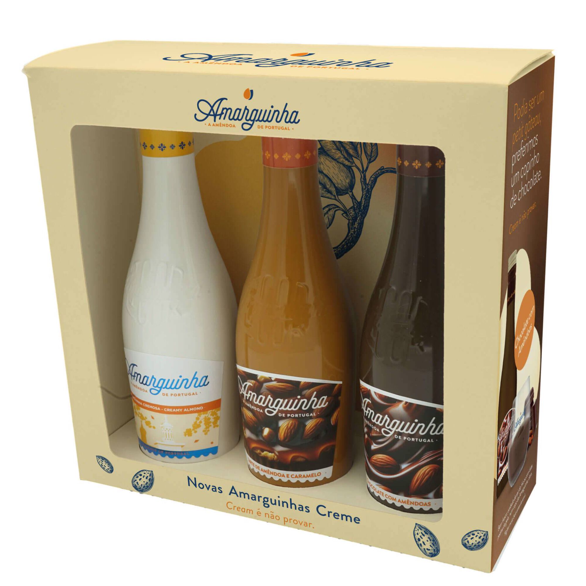 Licor Amarguinha Creme Miniaturas Conjunto