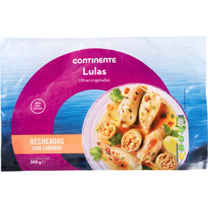 Lula Recheada com Camarão Ultracongelada Continente