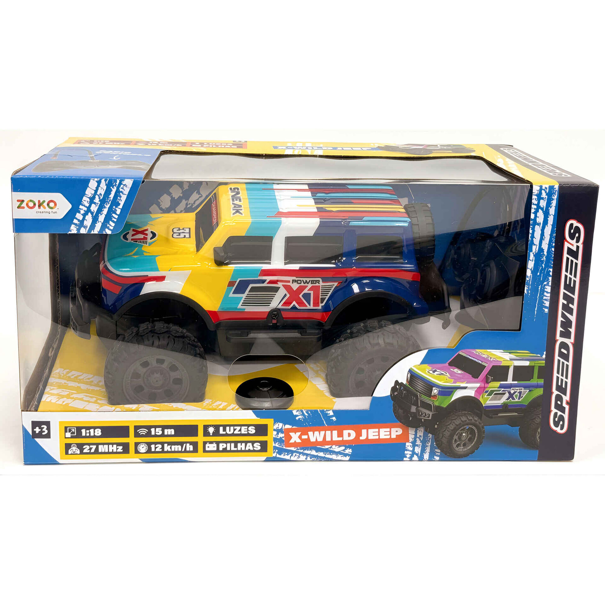 Zoko - Carro Telecomandado X Wild Jeep (v&aacute;rios modelos)