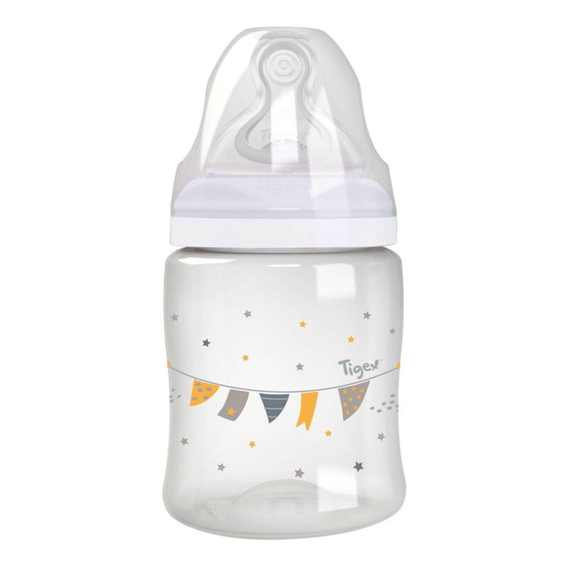 Biberão 150ml Silicone Regulável 0-6M Tigex
