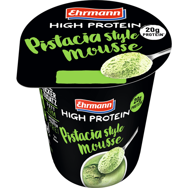 Mousse Proteína Pistácio Ehrmann