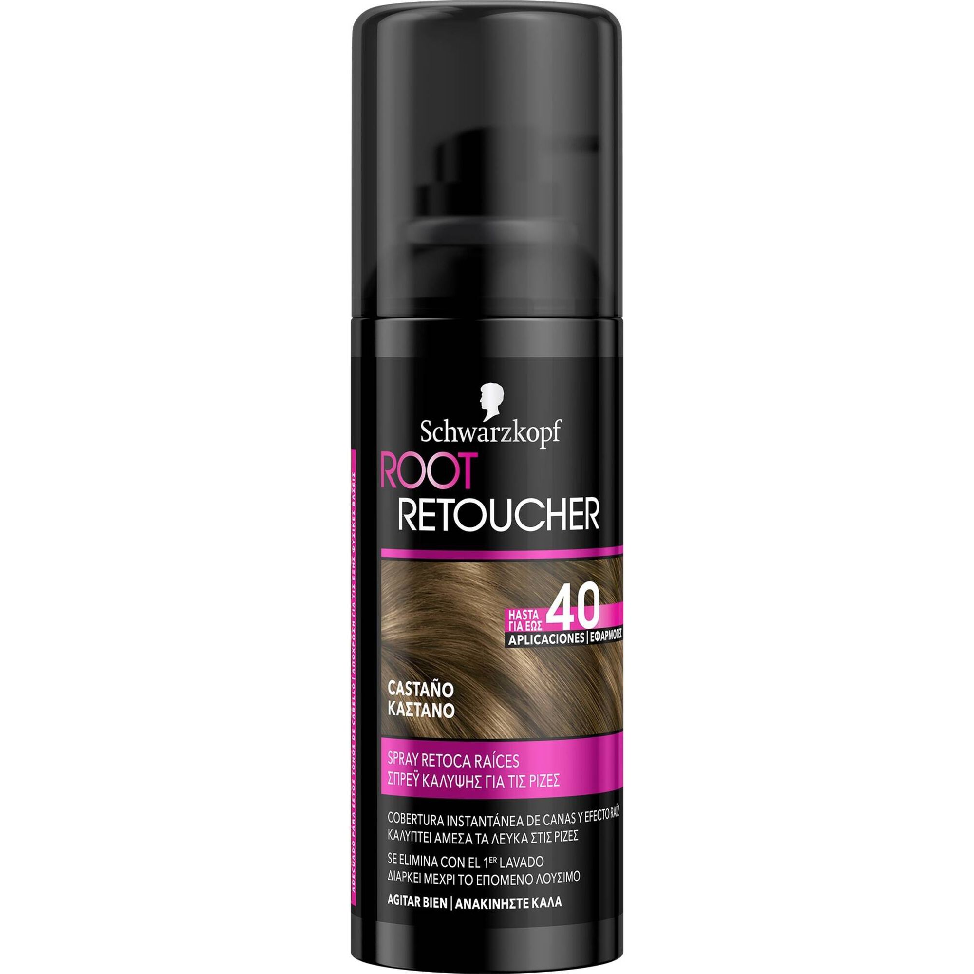 Coloração Retoca Raízes Root Retoucher Spray Castanho