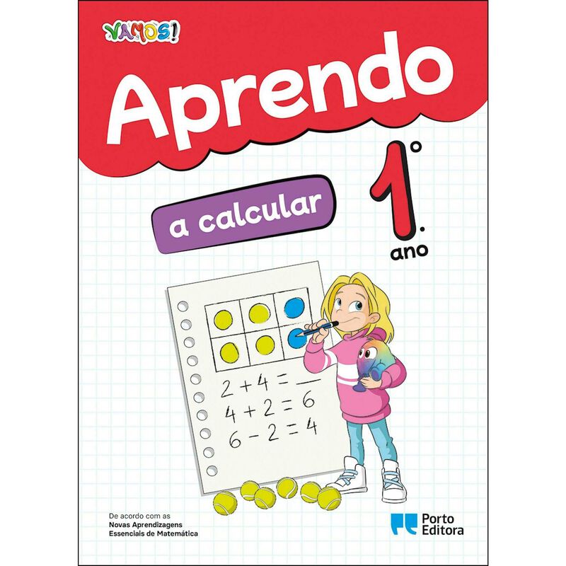 Vamos! - Aprendo a Calcular - 1.º Ano de Porto Editora
