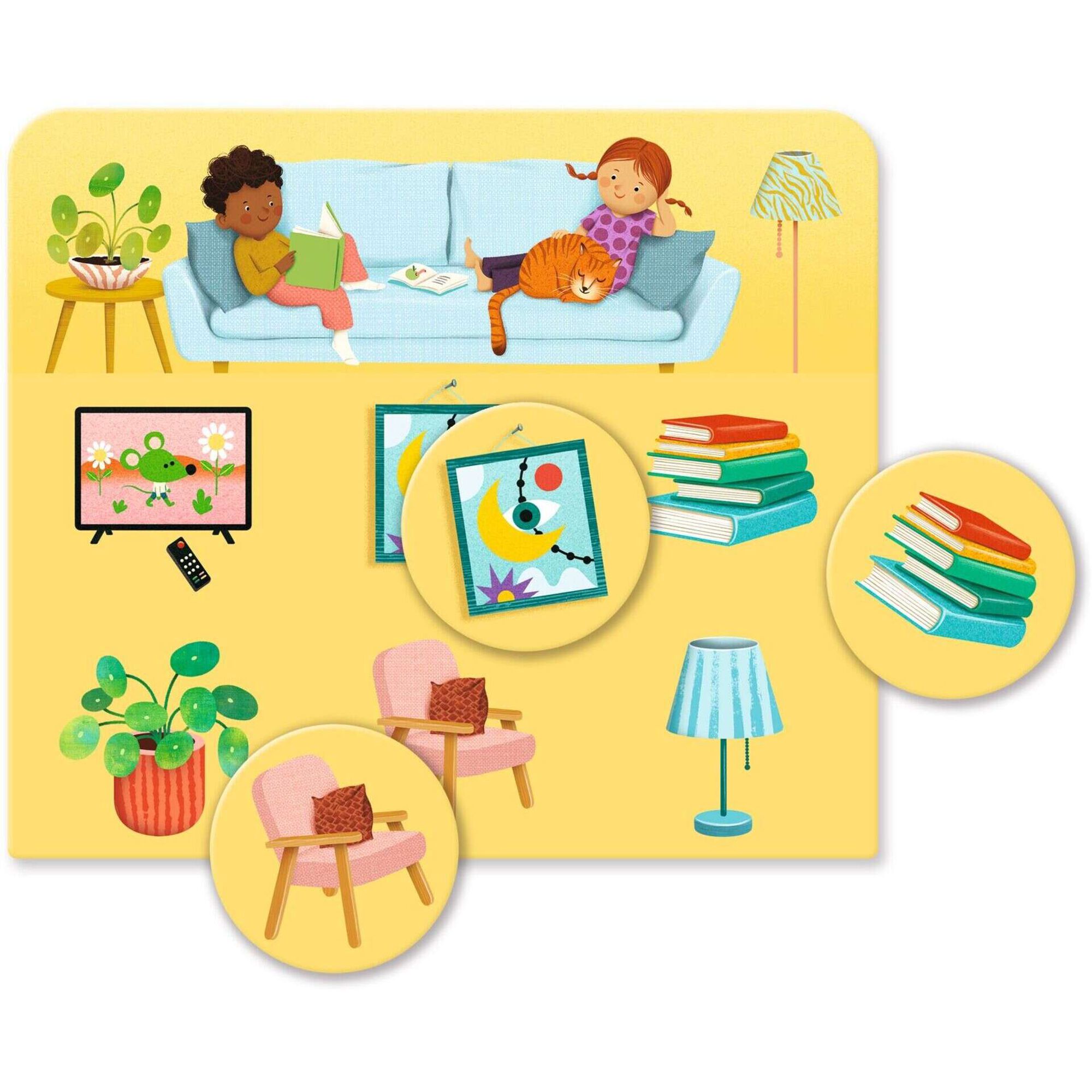 Djeco - Jogo de Loto e Mem&oacute;ria a Casa