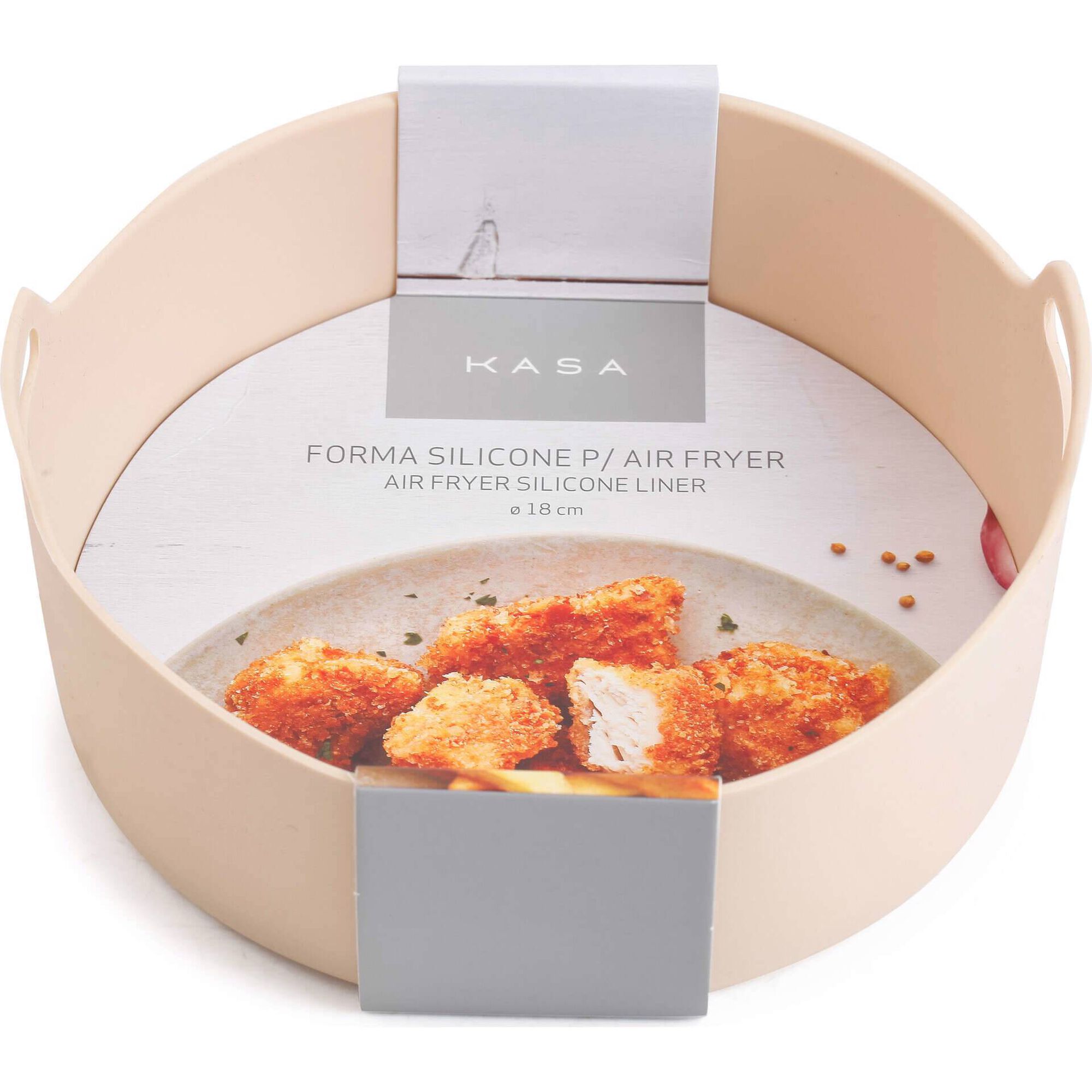 Forma Silicone 18cm para Air Fryer Kasa
