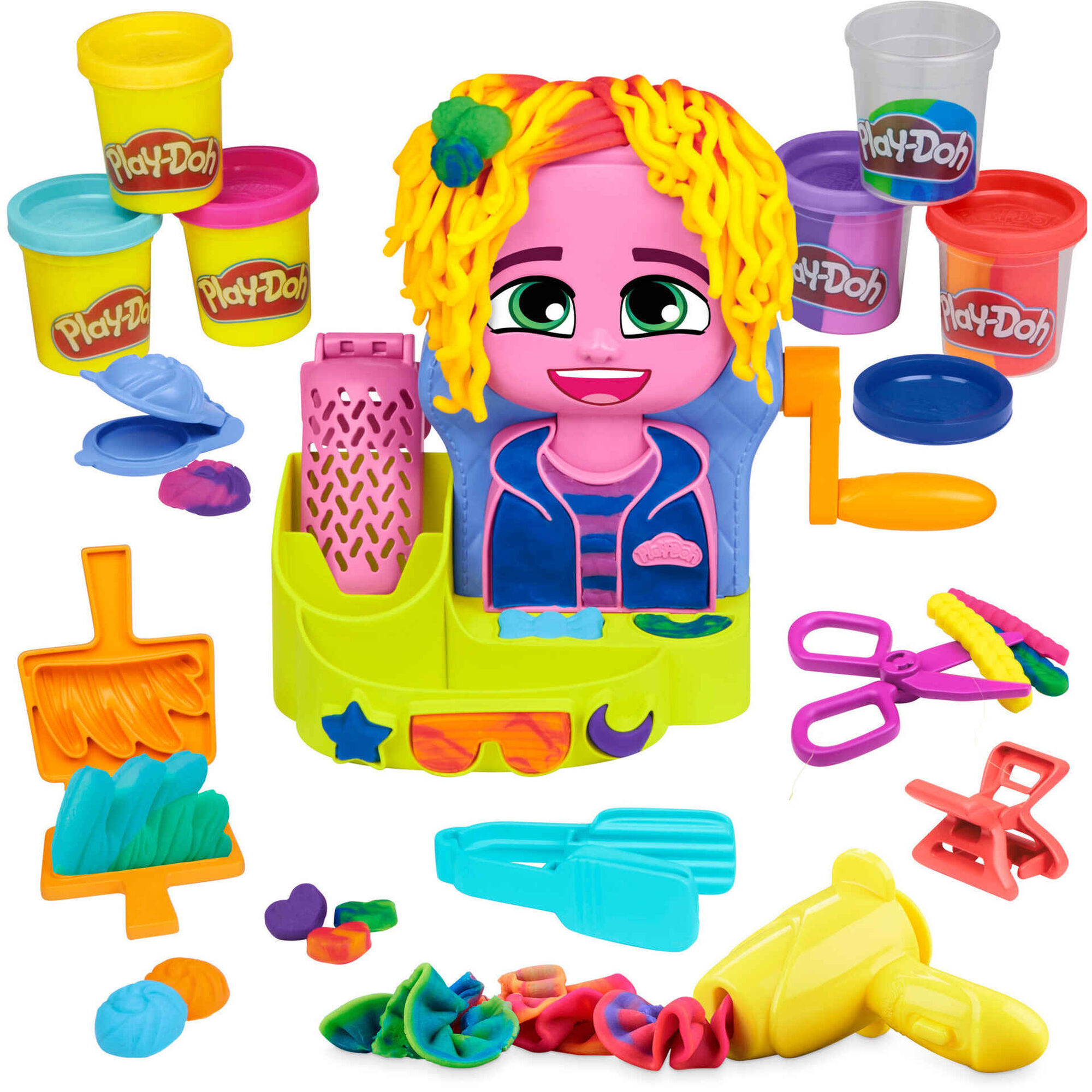 Play-Doh - Cabelos Coloridos com Estilo