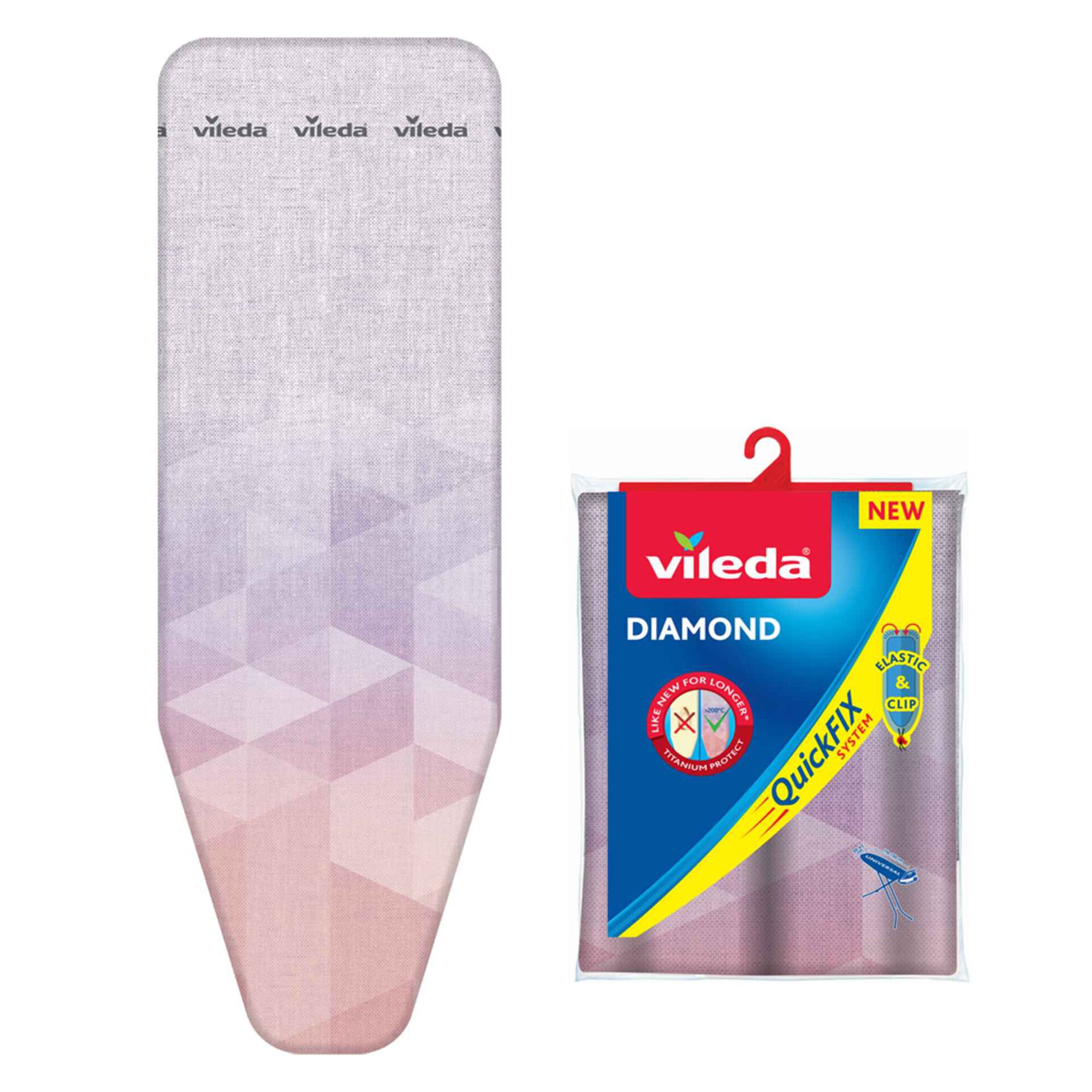 Cobertura T&aacute;bua Engomar 114x33cm Diamond Vileda