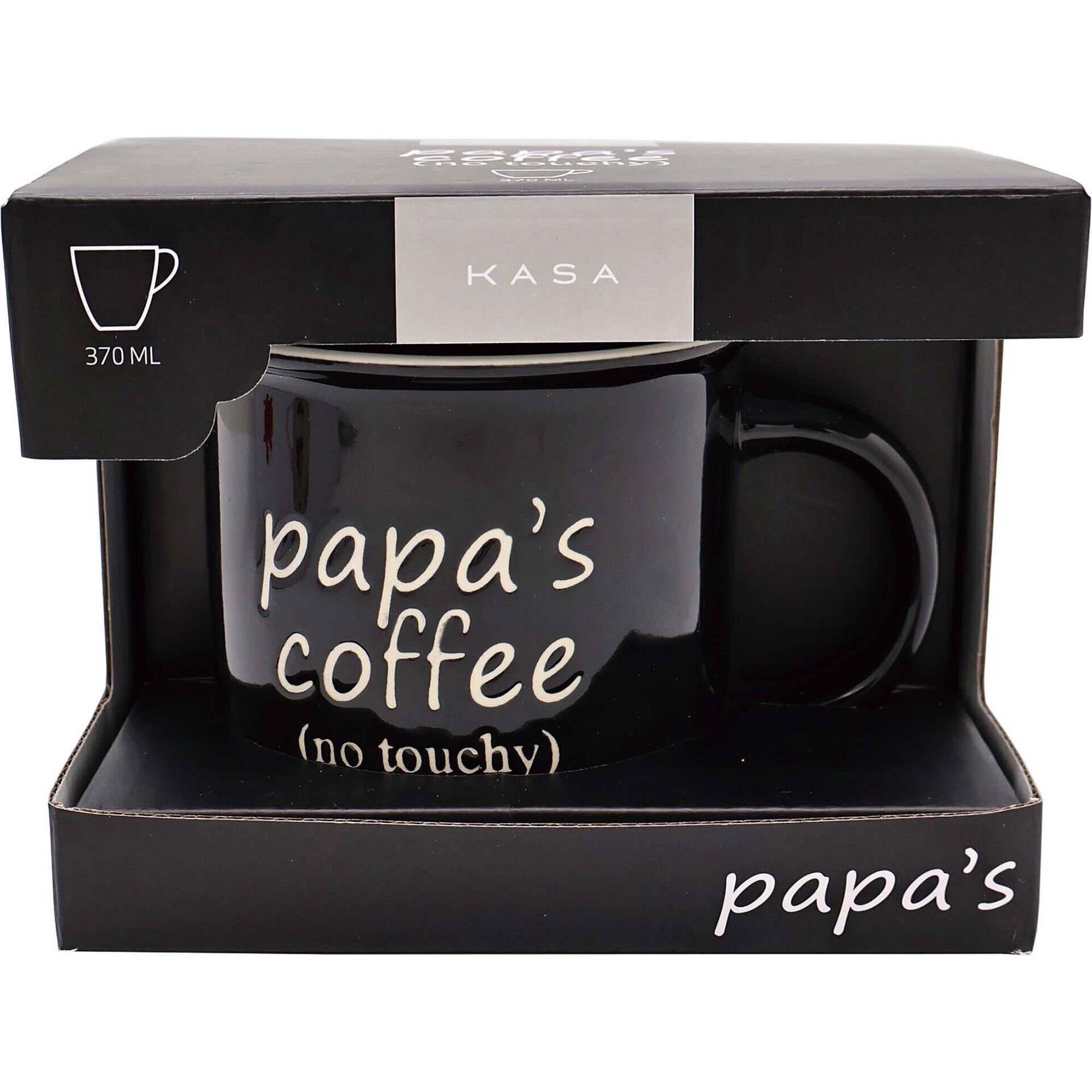 Caneca 370ml Papa's Coffee Kasa