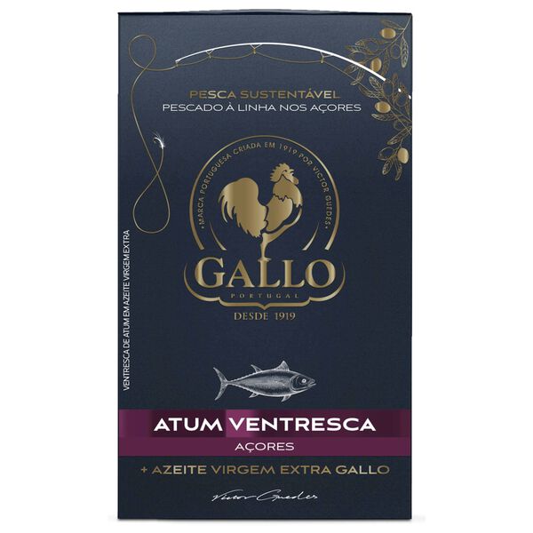 Atum Ventresca em Azeite Virgem Extra Gallo