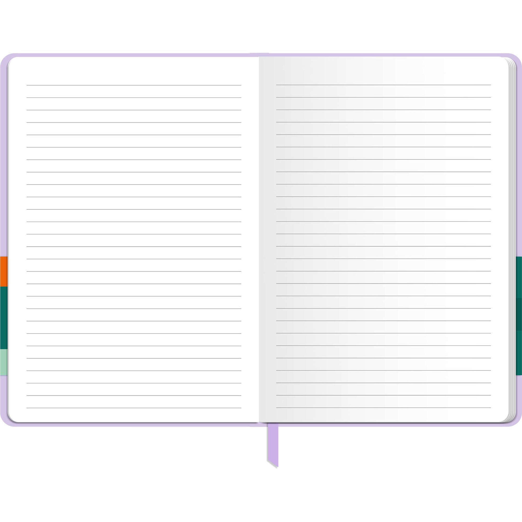 Caderno A5 Capa Dura Pautado (v&aacute;rias cores) Note!