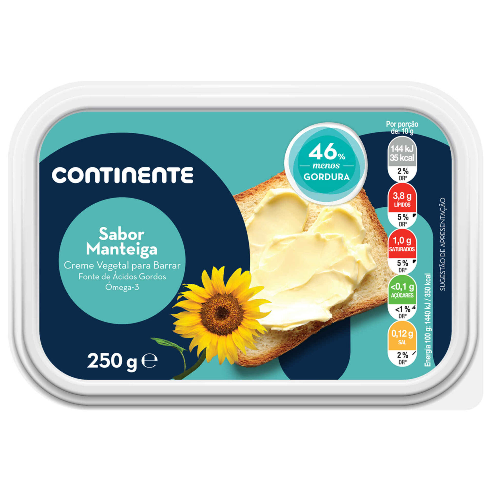 Creme Vegetal para Barrar sabor a Manteiga