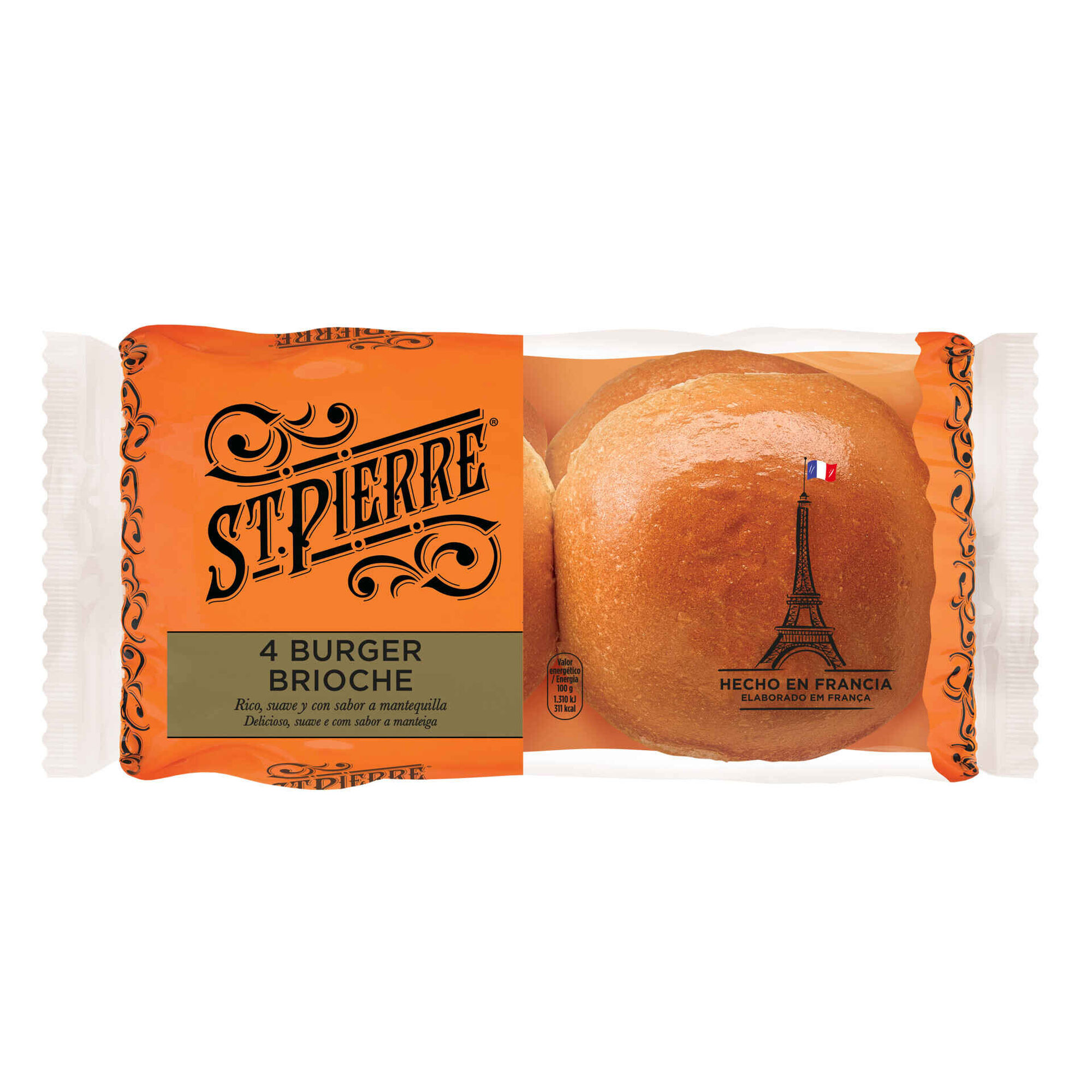 P&atilde;o de Hamb&uacute;rguer Brioche St Pierre
