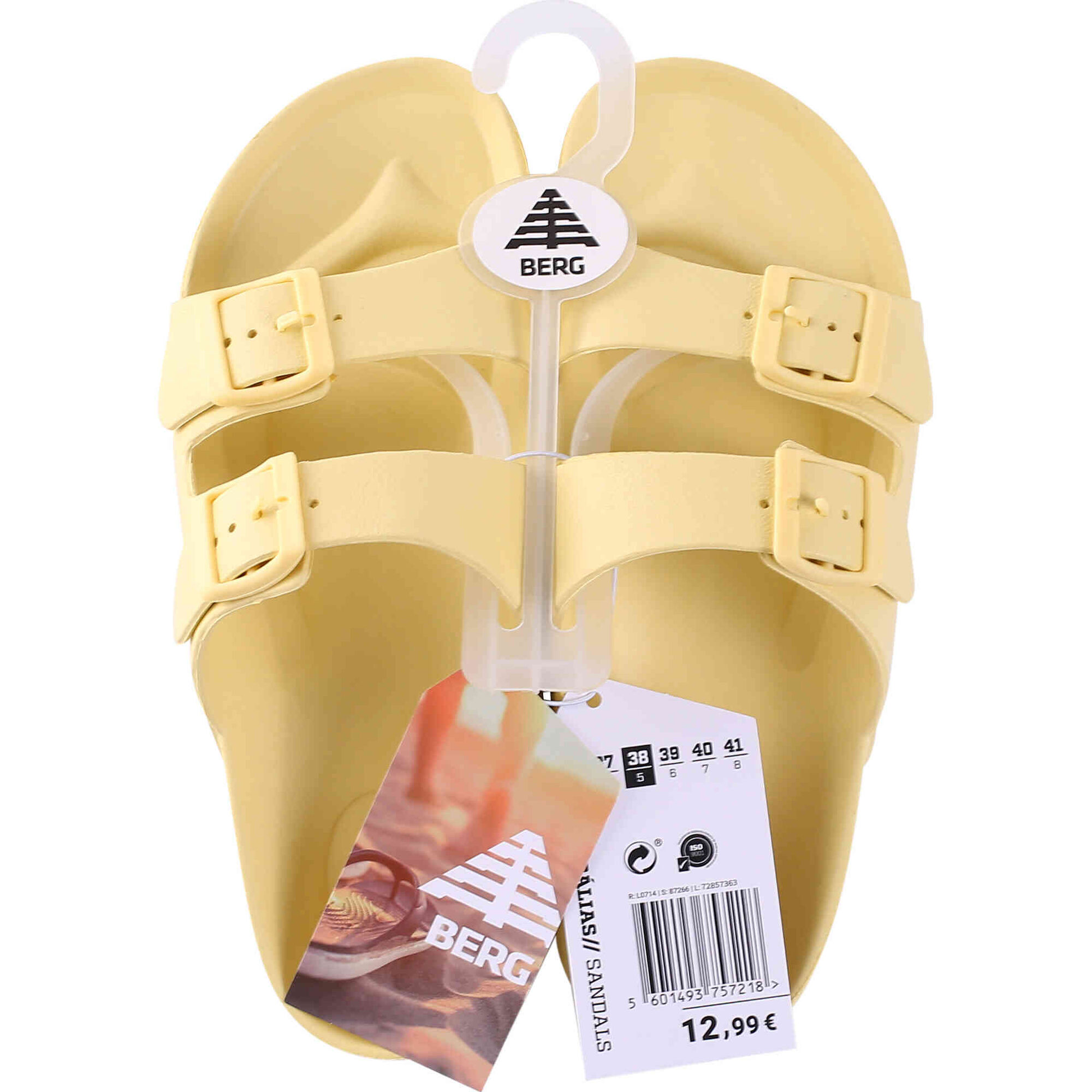 Sandálias  Mulher Amarelo 39