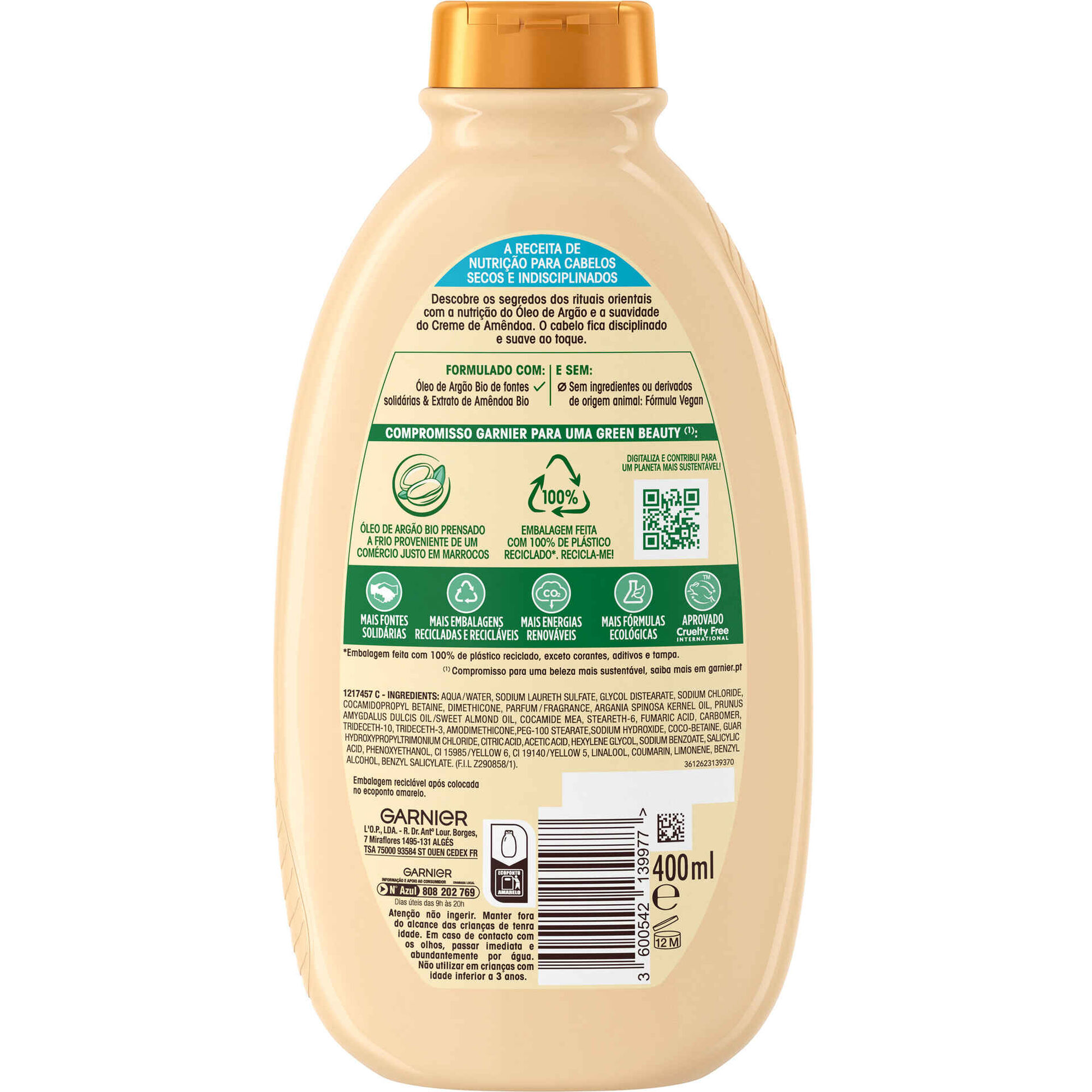 Champô Ultra Suave Riqueza D'Argão Champô Ultra Suave Riqueza D'Argão