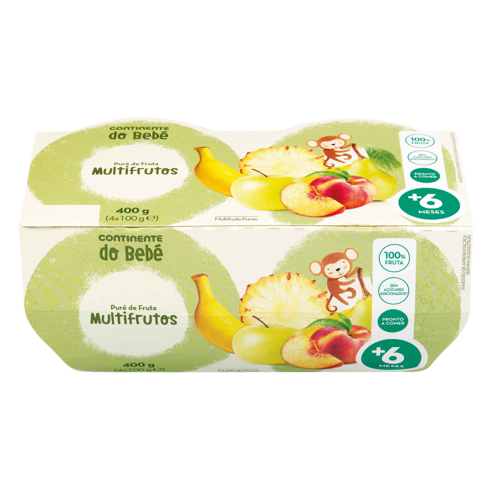 Puré de Fruta Multifrutas +6M