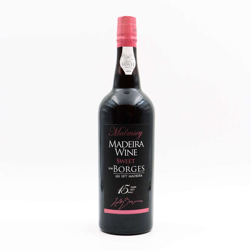 H M Borges Malvasia 15 Anos Vinho da Madeira