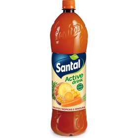 Refrigerante sem G&aacute;s Cenoura e Frutos Tropicais Santal