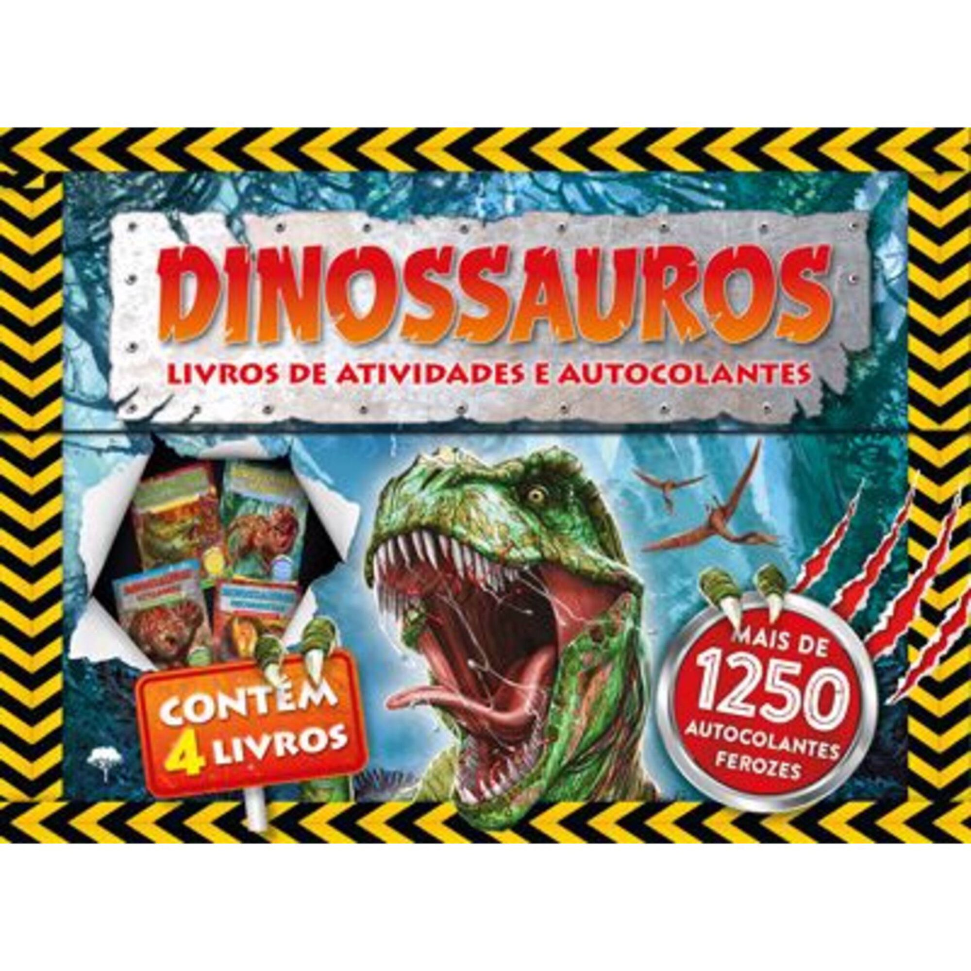 Dinossauros - Livros de Atividades e Autocolantes