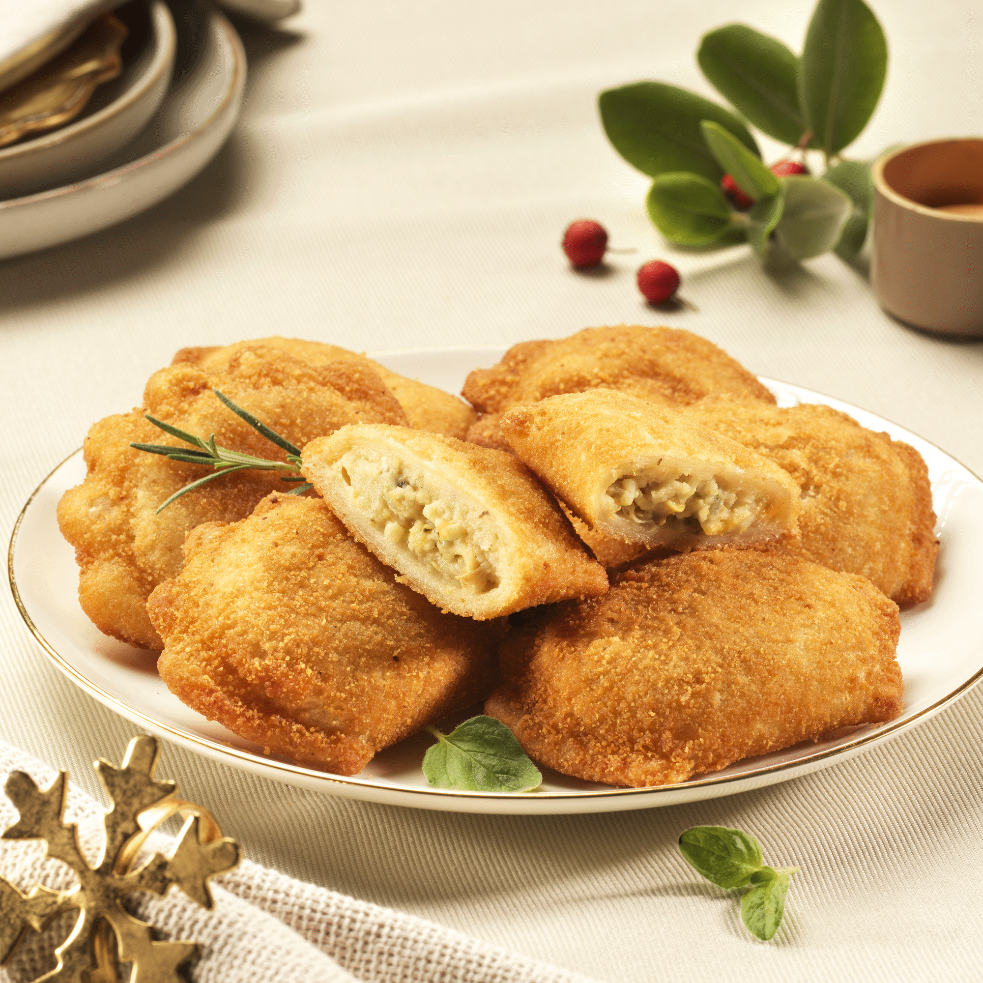 Rissol de Am&ecirc;ijoa &agrave; Bulh&atilde;o Pato Cozinha Continente (Entregas para o Natal)
