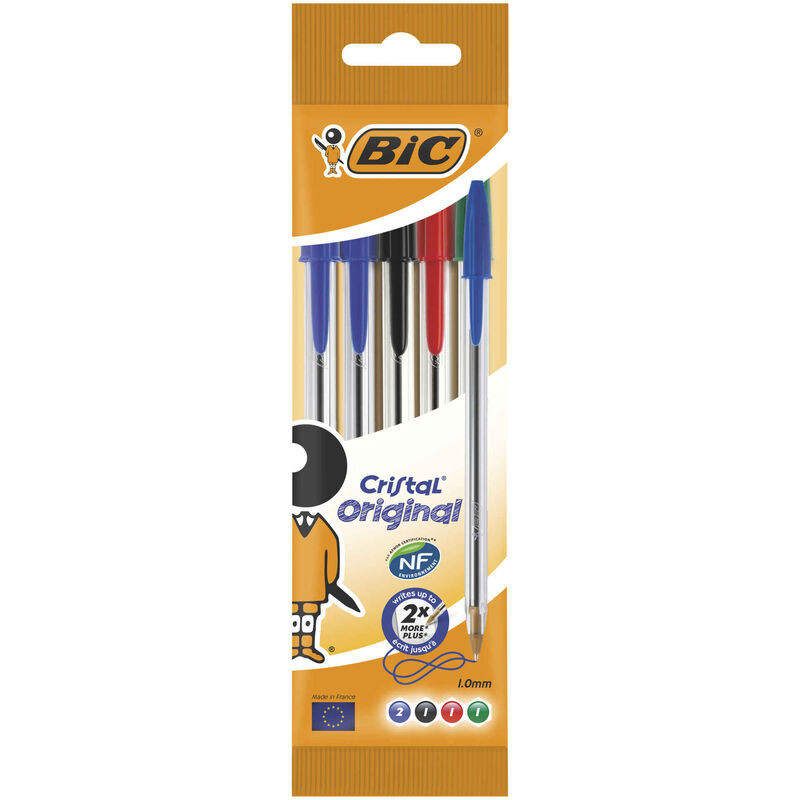 Esferográfica Cristal Original 4 Cores Bic