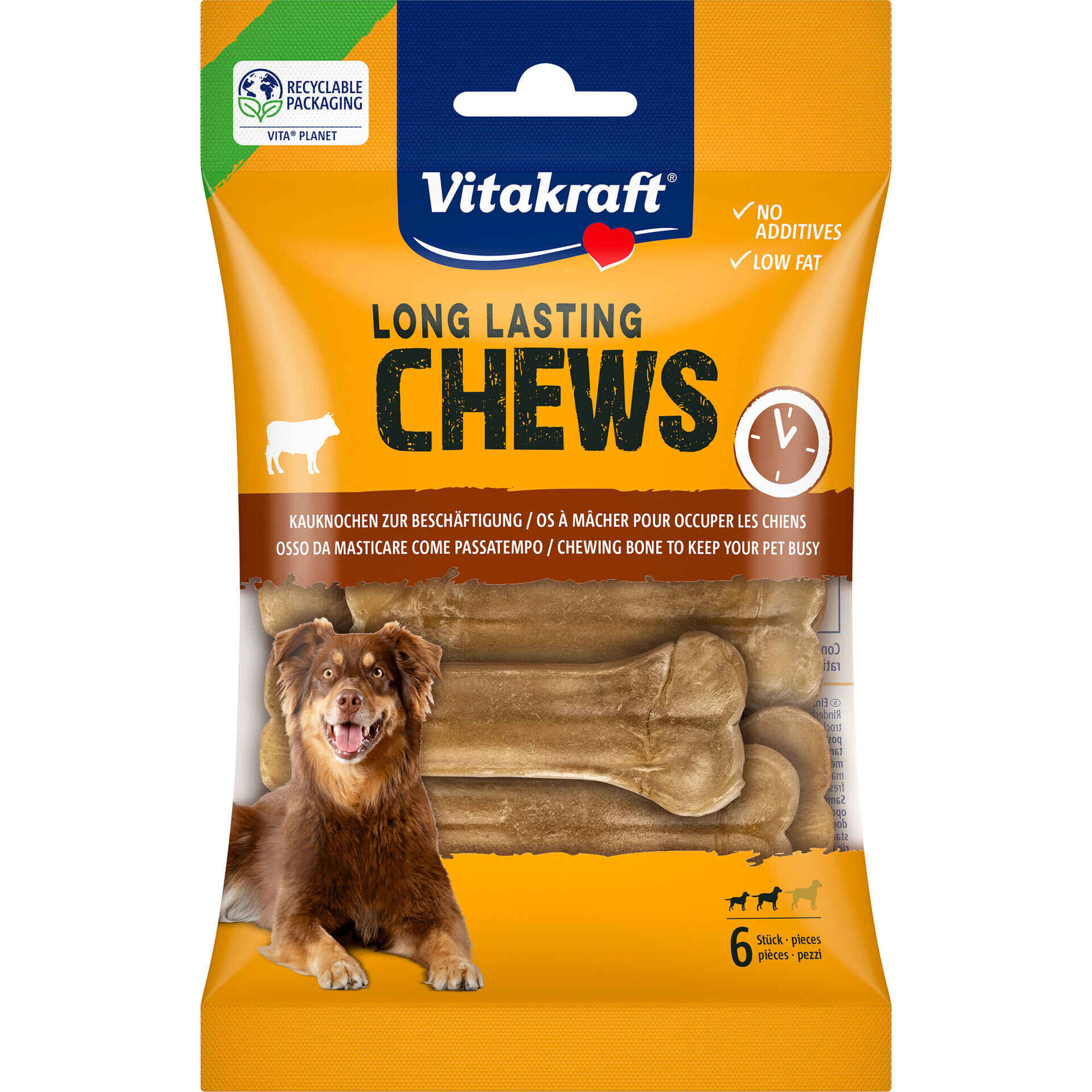 Osso para C&atilde;o Adulto Chews Intense Vitakraft