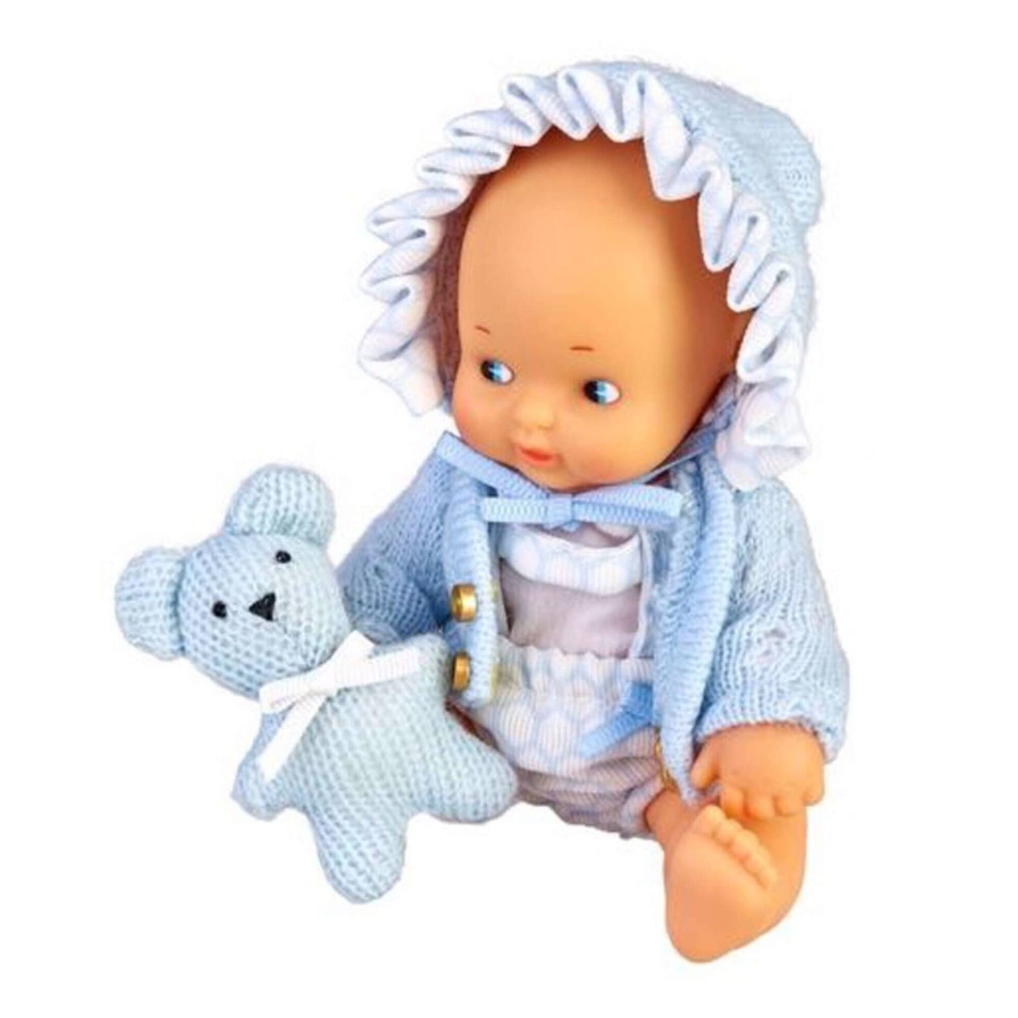 Bebé com Roupa Azul Barriguitas
