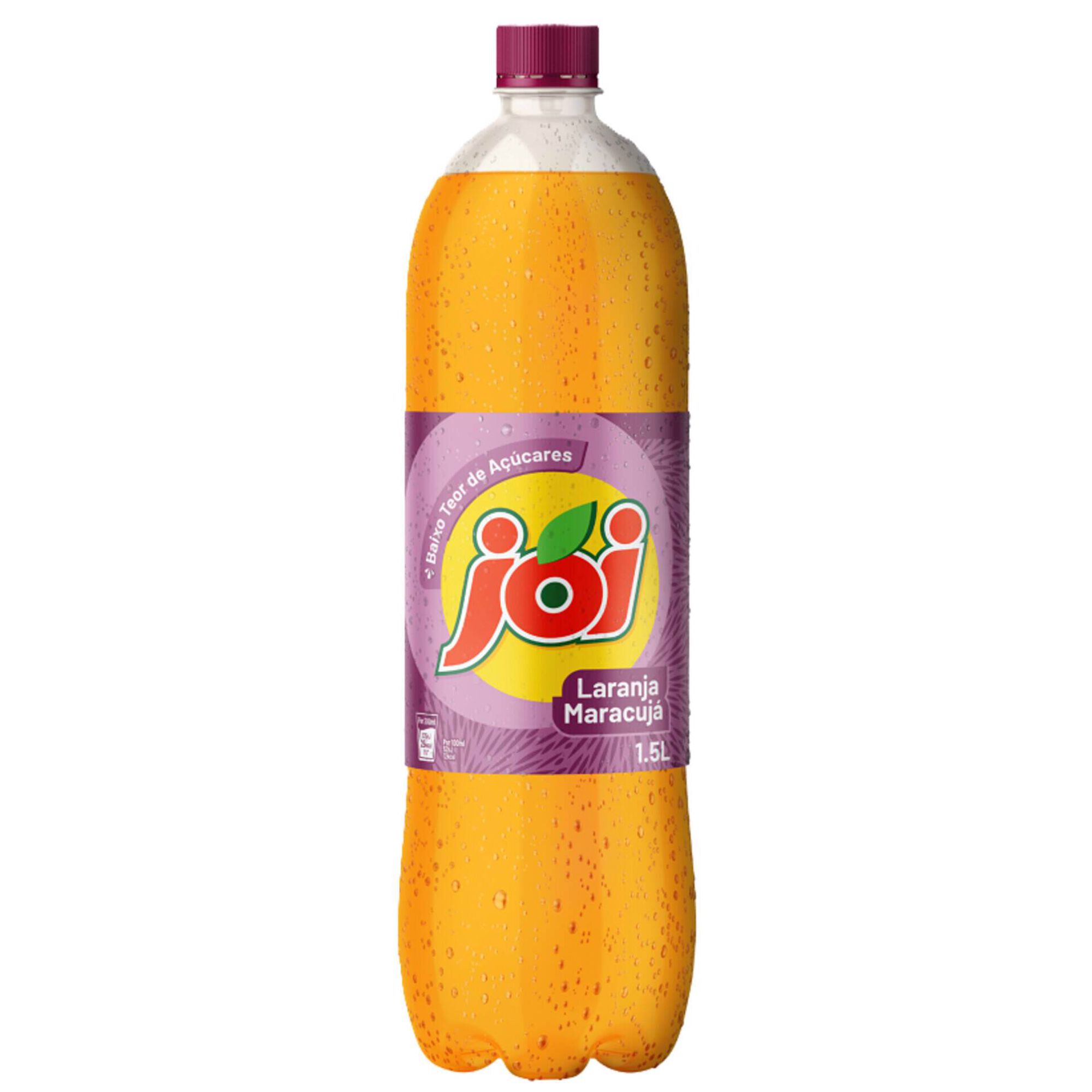 Refrigerante sem Gás Laranja e Maracujá