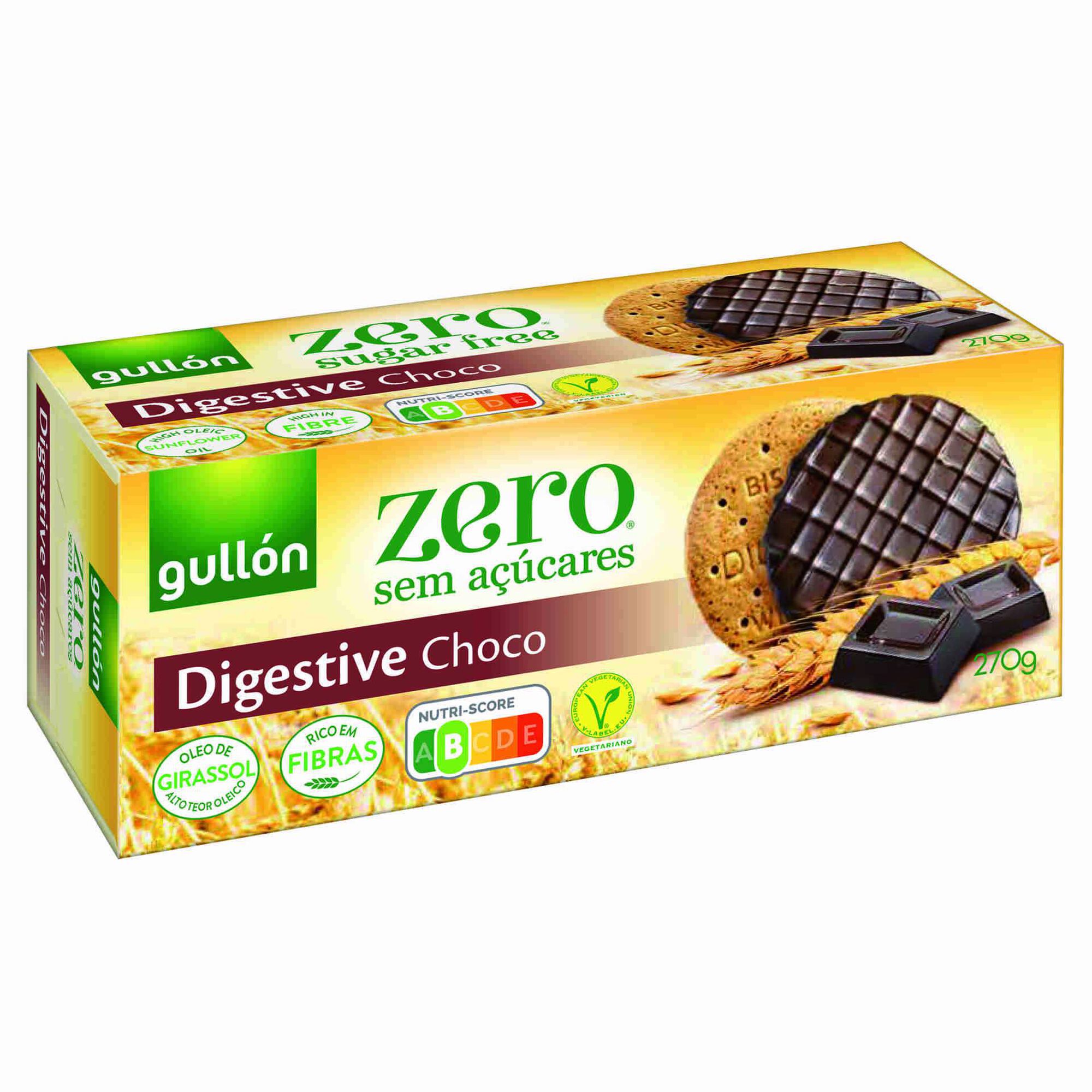 Bolachas Digestivas com Chocolate Diet Nature