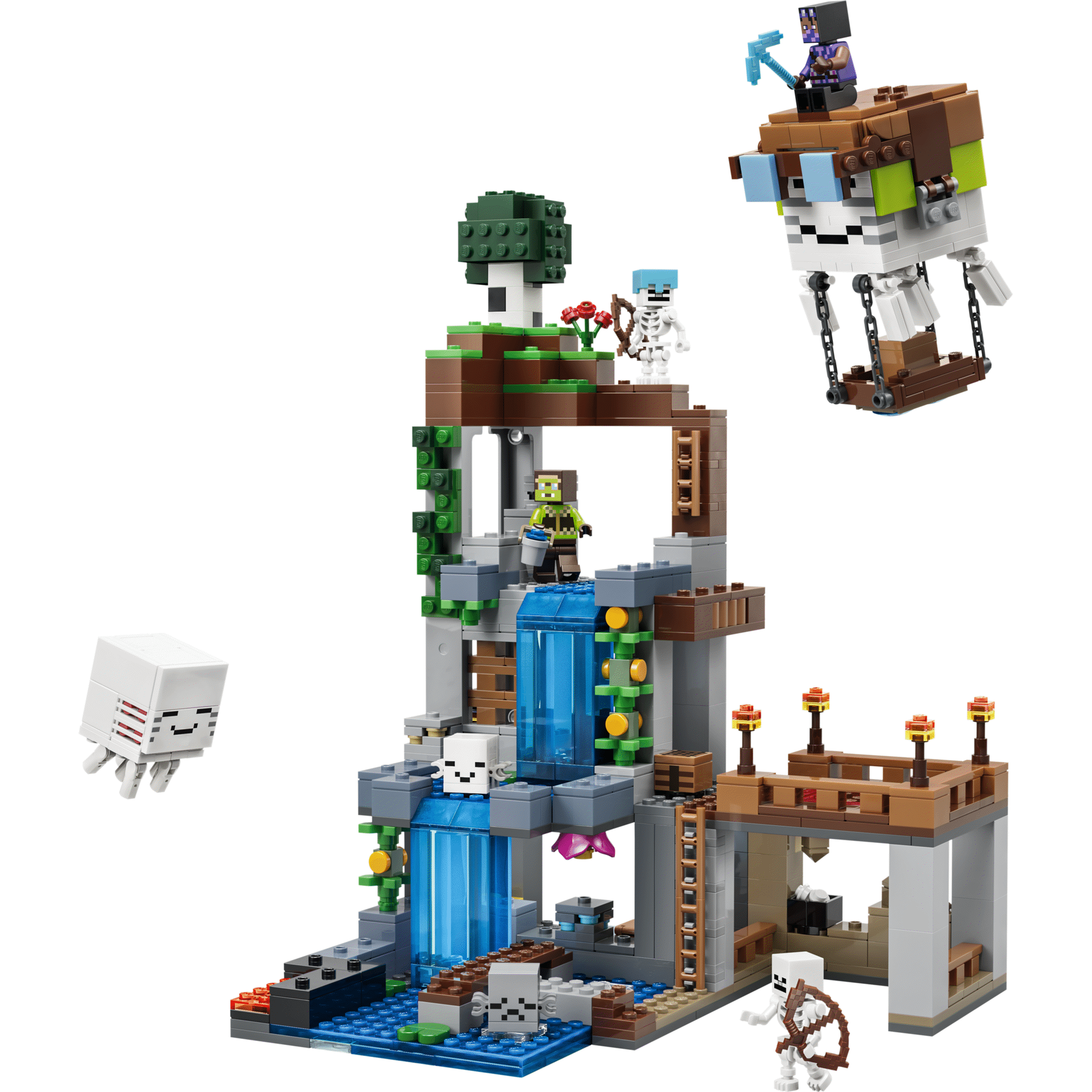LEGO Minecraft - Esta&ccedil;&atilde;o Ghast - 21597