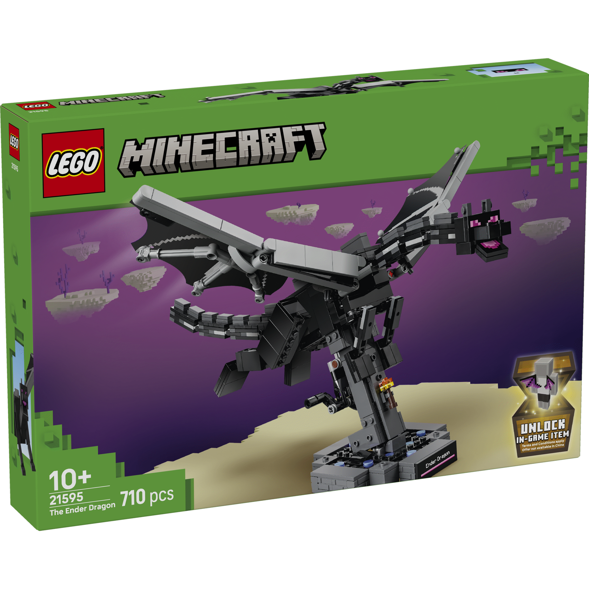 LEGO Minecraft - O Drag&atilde;o Ender - 21595