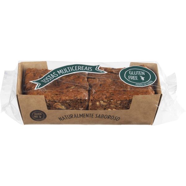 Tostas Multicereais sem Glúten Museu do Pão