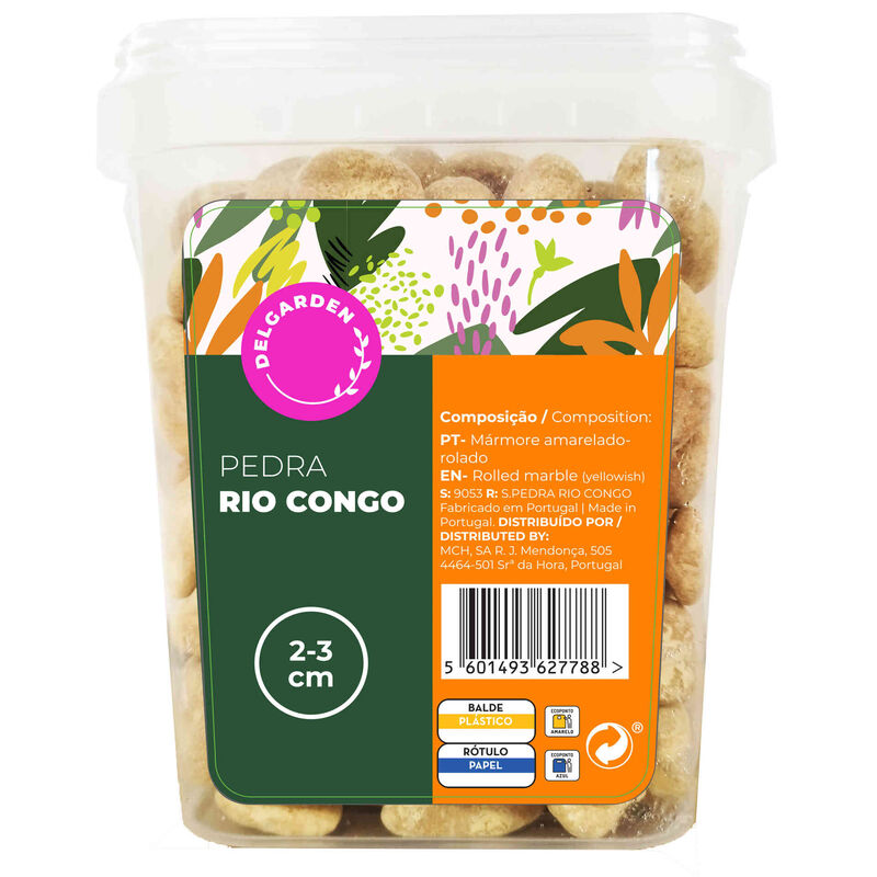 Pedras Decorativas Rio Congo 2-3 cm Delgarden