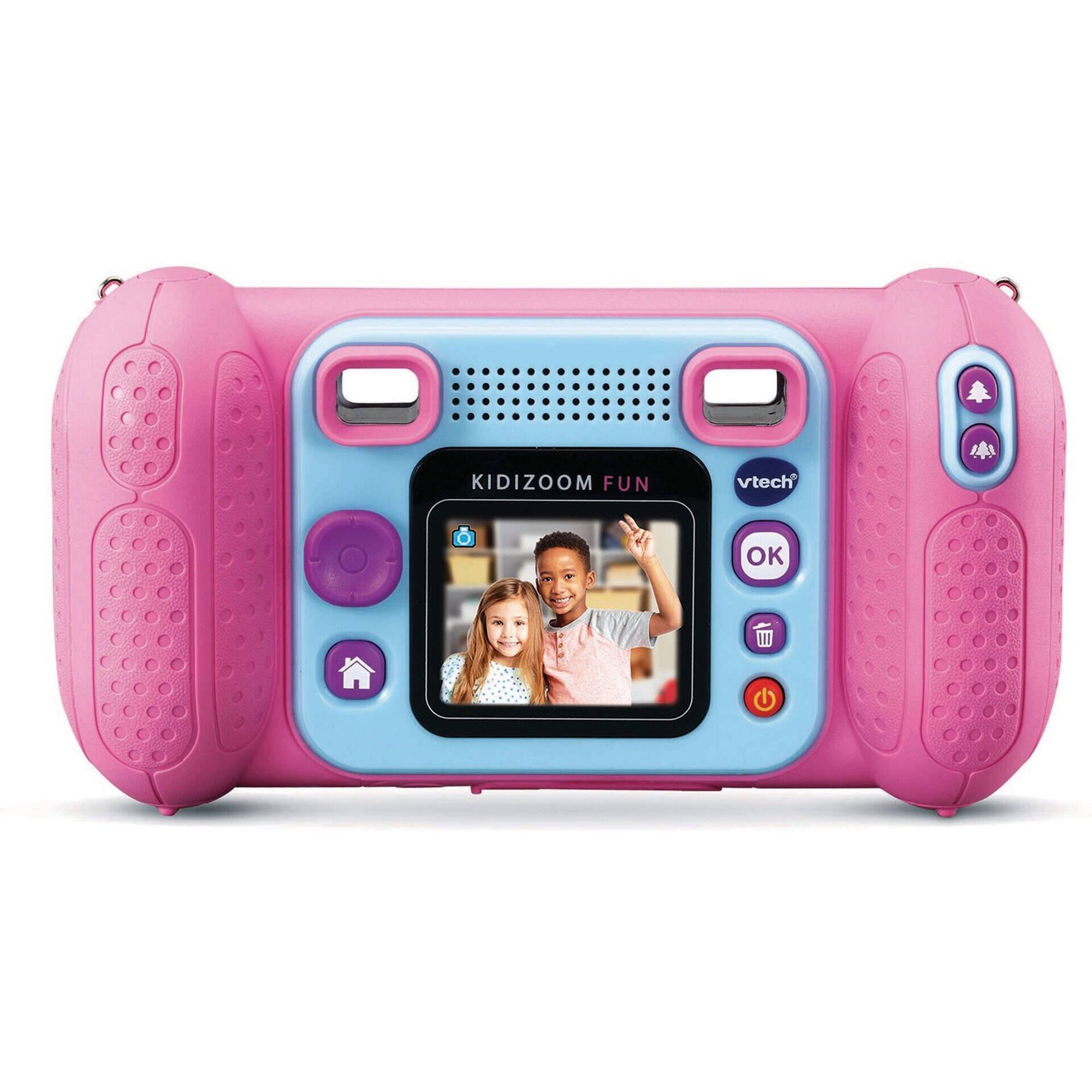 C&acirc;mera Digital Fun Rosa