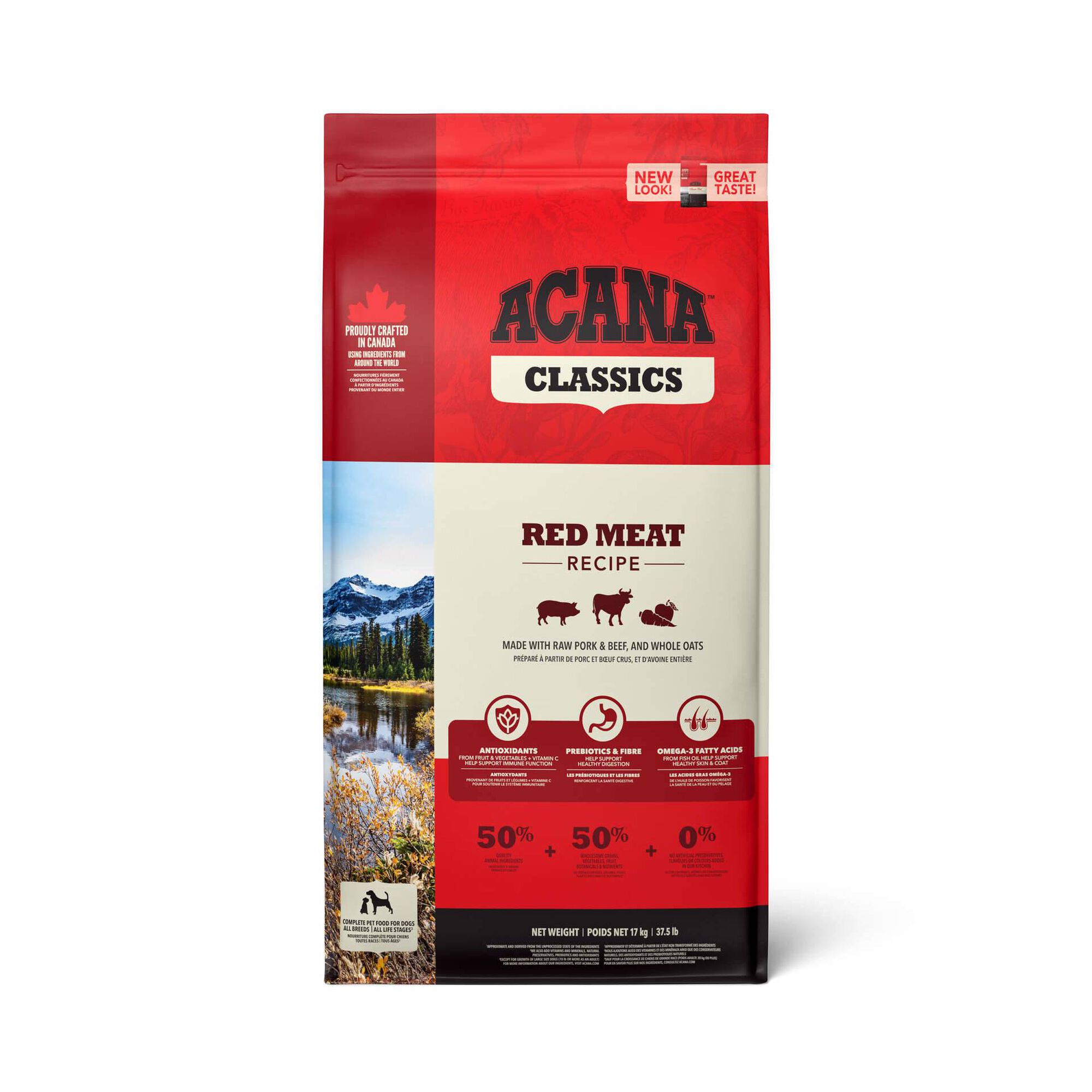 Ra&ccedil;&atilde;o para C&atilde;o Classics Red Meat Recipe Acana