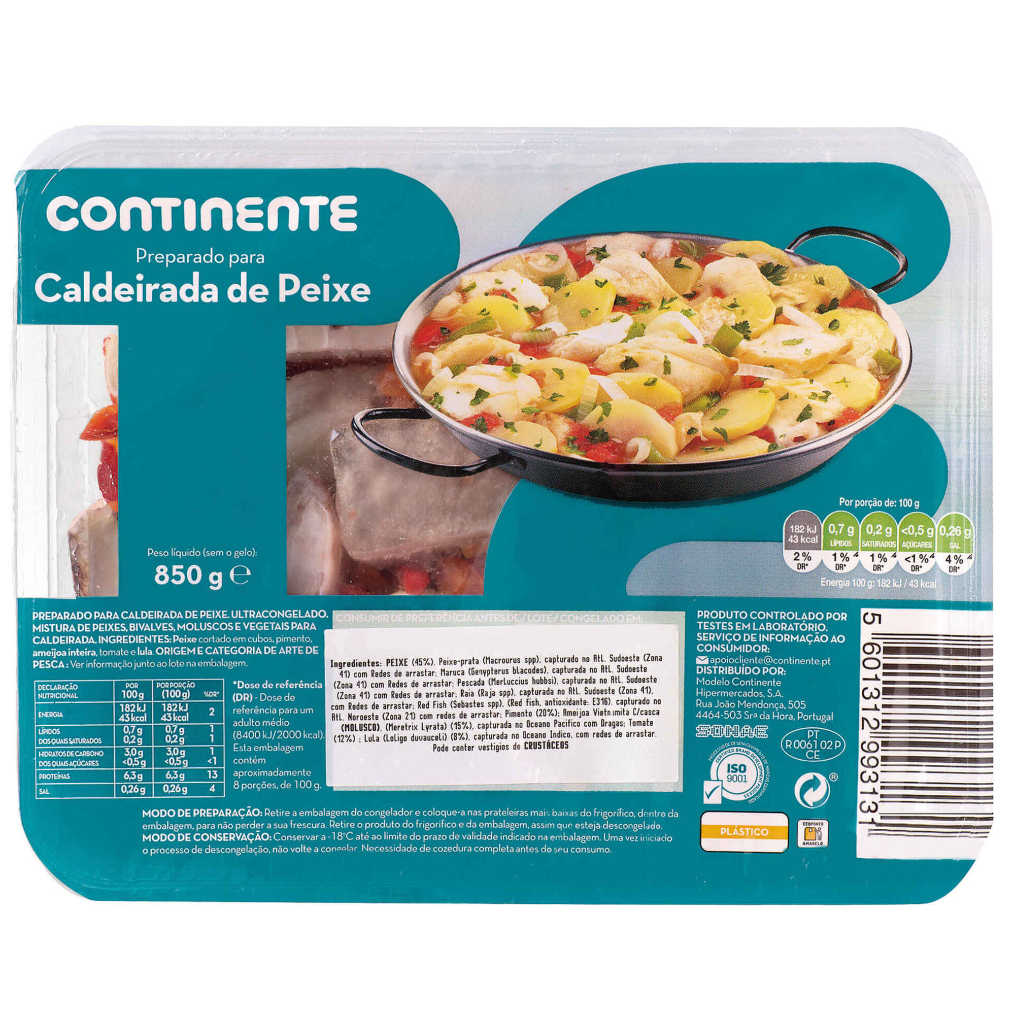 Caldeirada de Peixe Ultracongelado