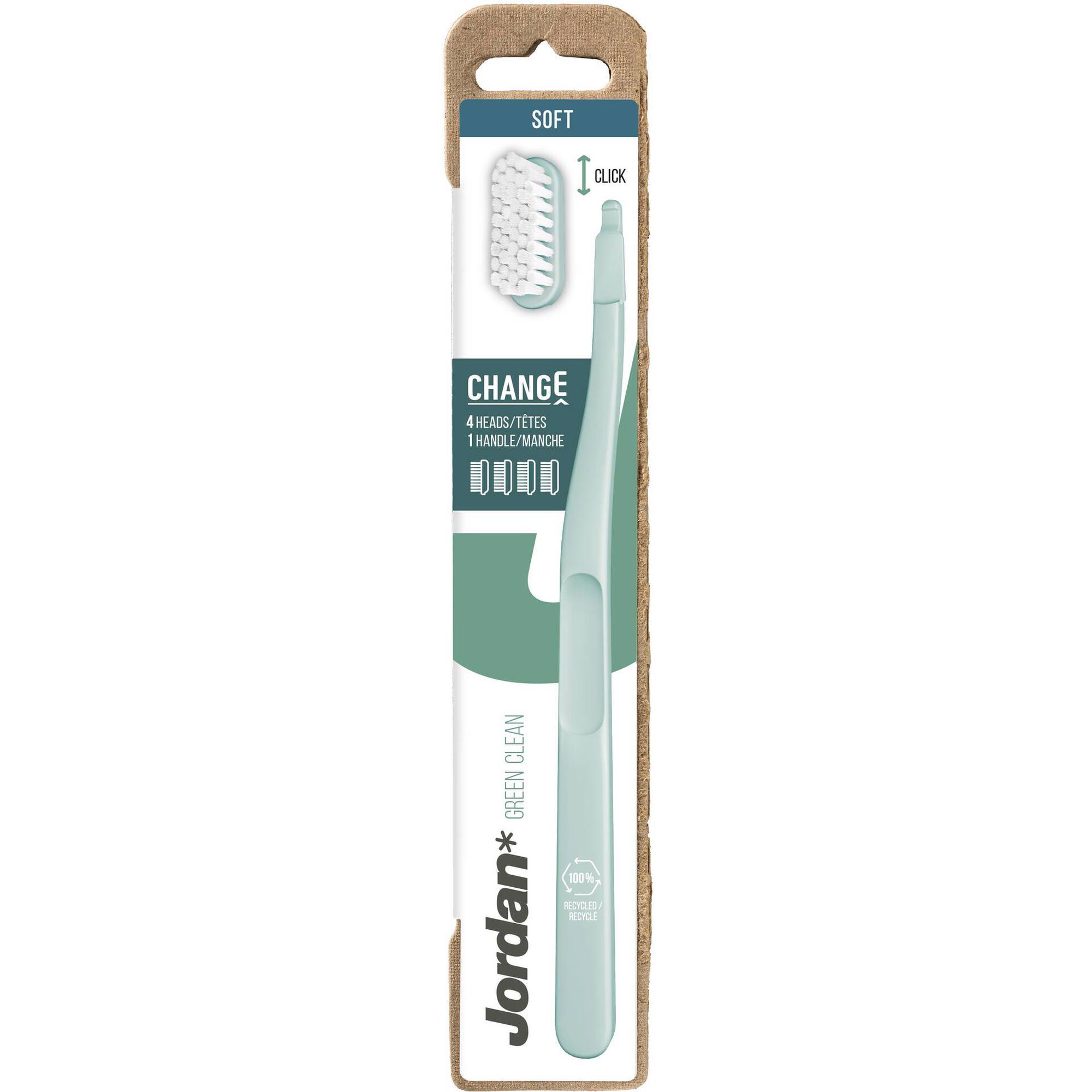 Escova de Dentes e 4 Recargas Green Change Suave