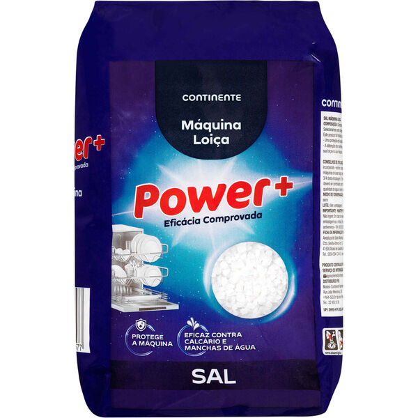 Sal Máquina Loiça Power+ Continente