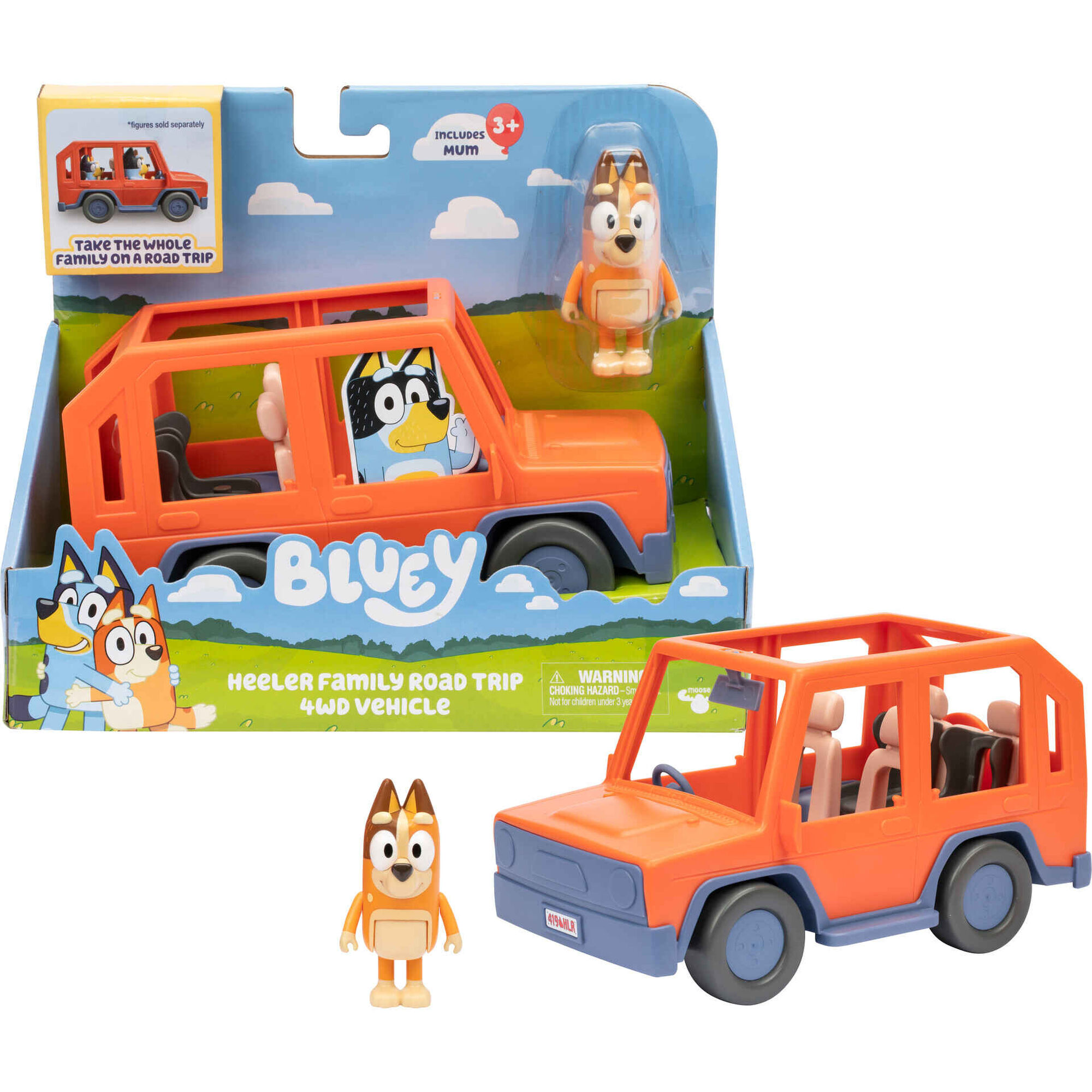 Bluey Family 4X4