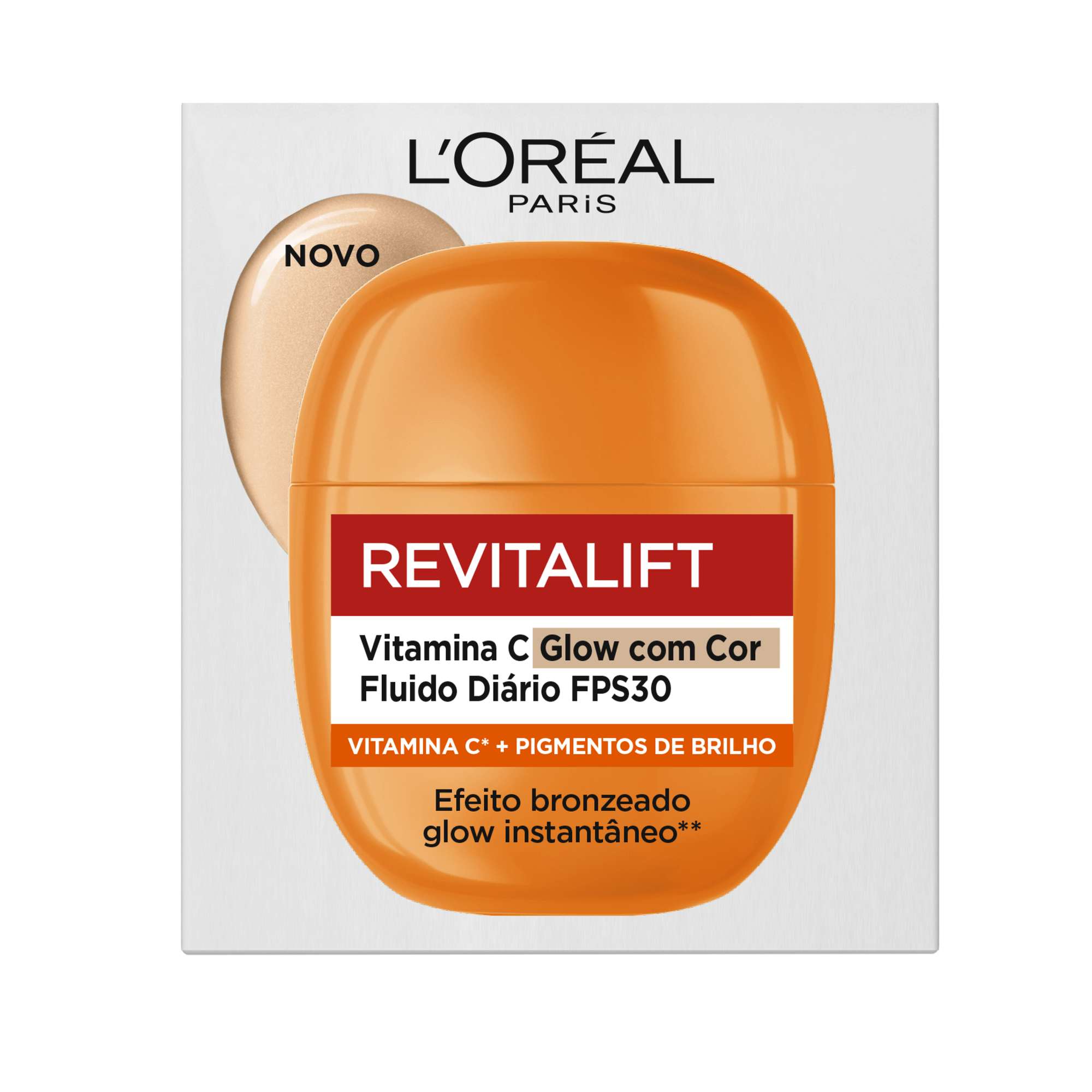 Creme de Dia com Cor Revitalift FPS30 L'Or&eacute;al Paris