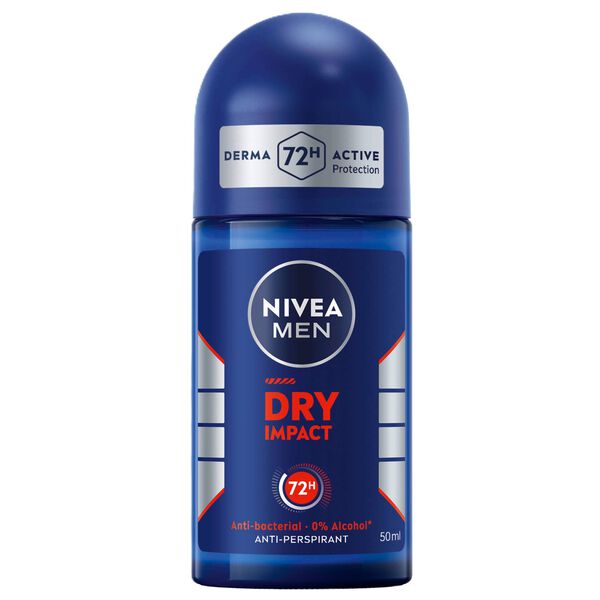 Desodorizante Roll On Dry Impact Nivea Men