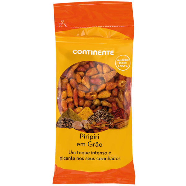 Piri-piri Grão em Saqueta Continente