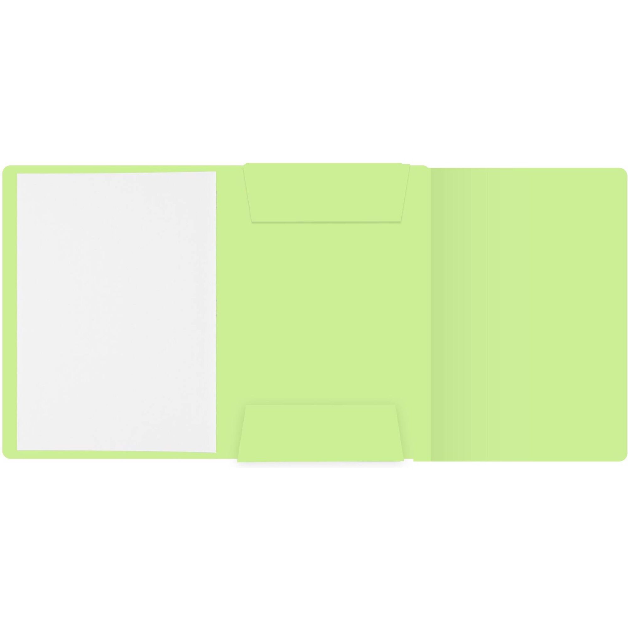 Caderno Agrafado A4 Pautado 2 em 1 Pastel (várias cores)