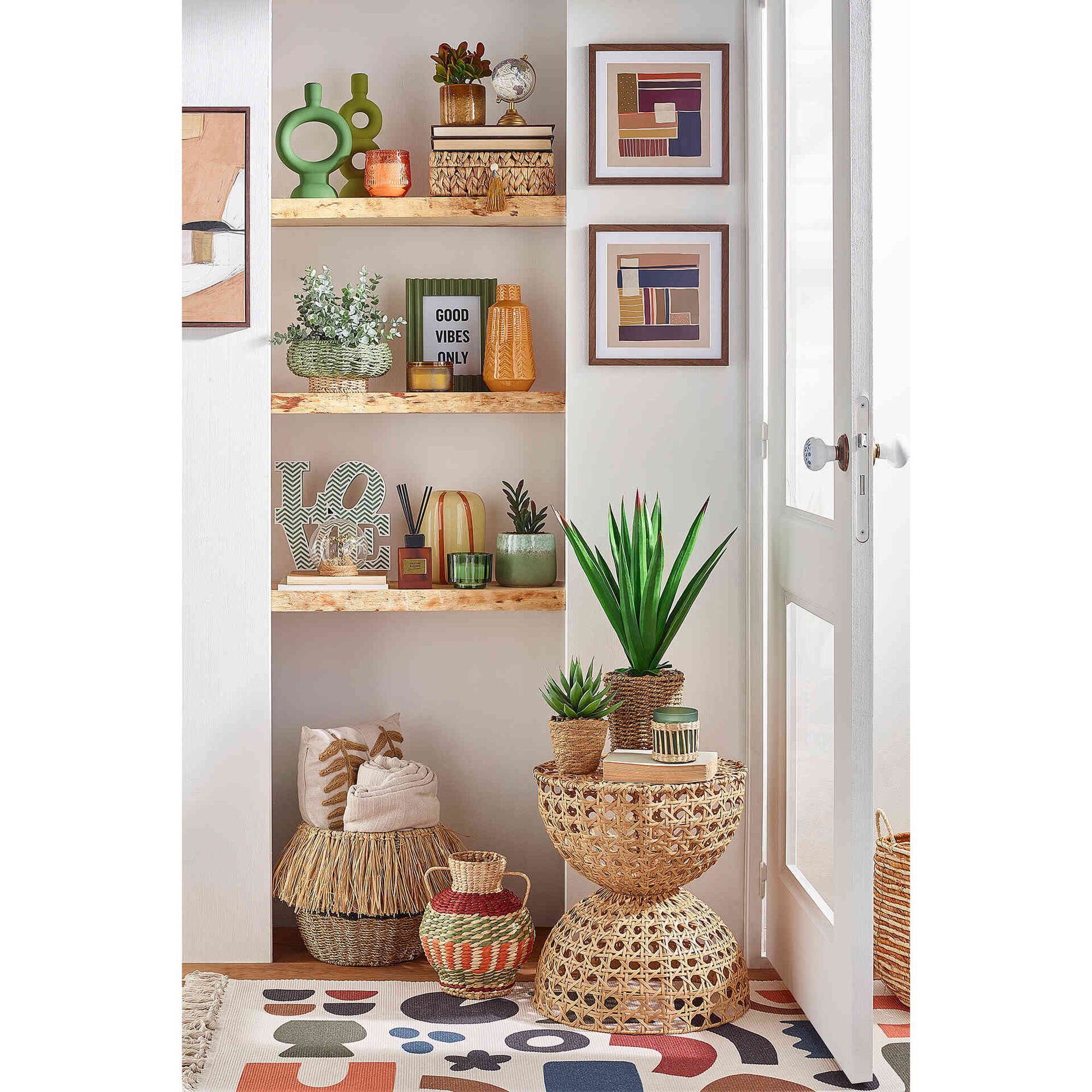 Mesa de Apoio Rattan &Oacute;bidos